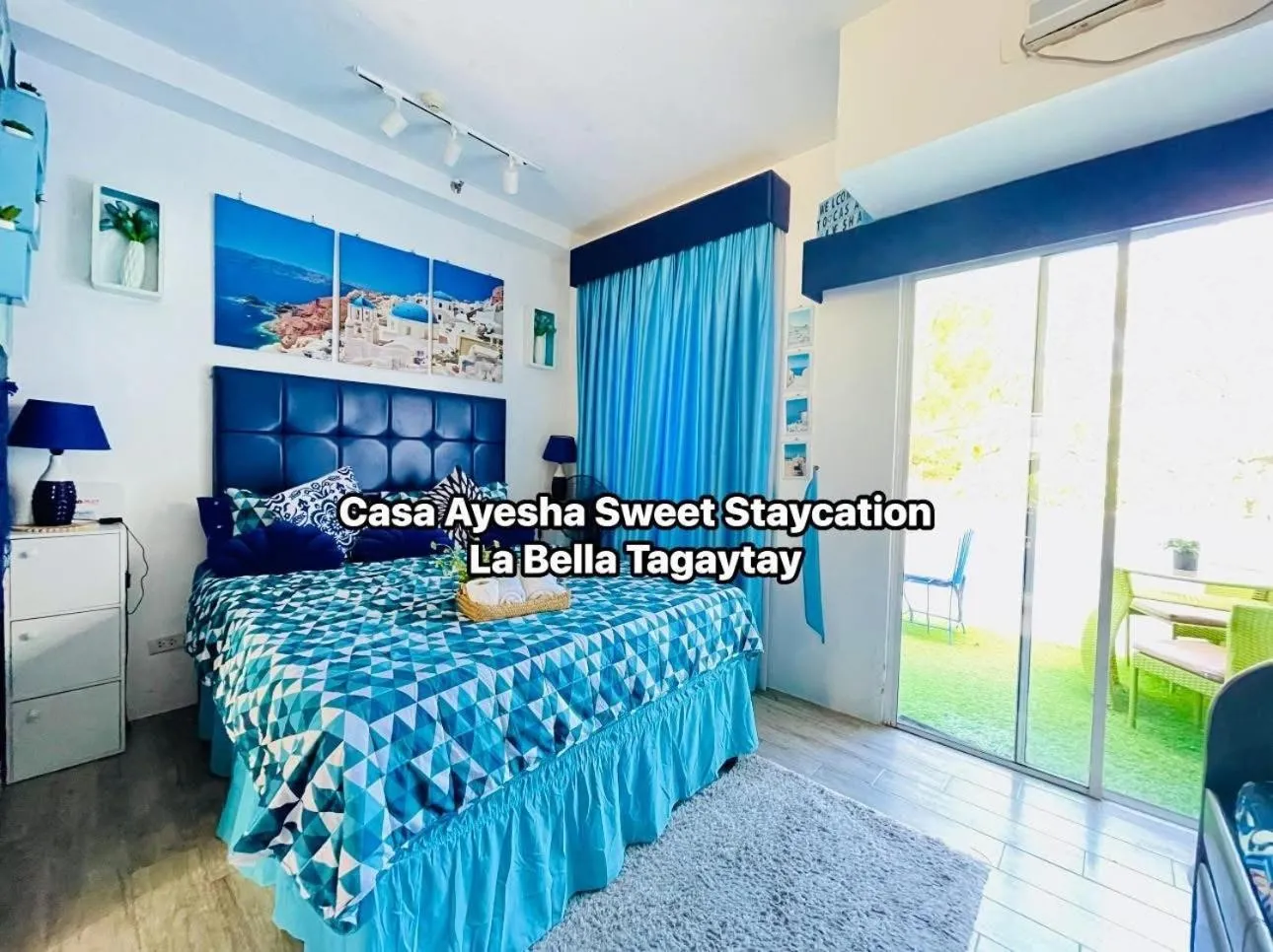 Bed in Casa Ayesha Sweet Staycation at La Bella Tagaytay