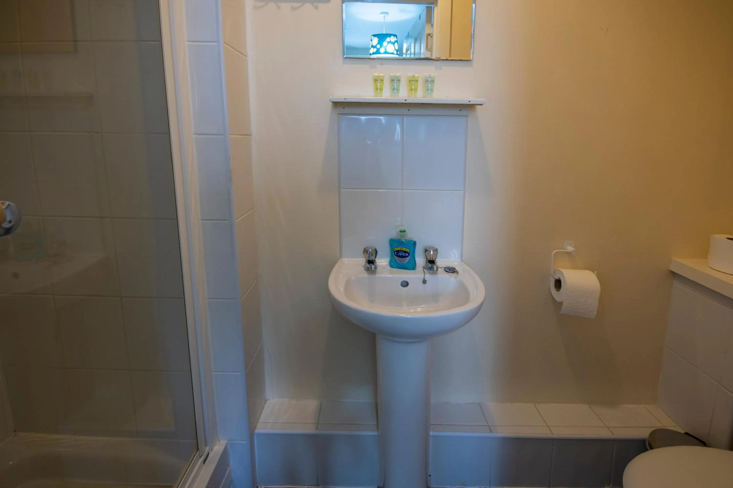 Bathroom in Irvine Riverside Guesthouse by Paymán Club