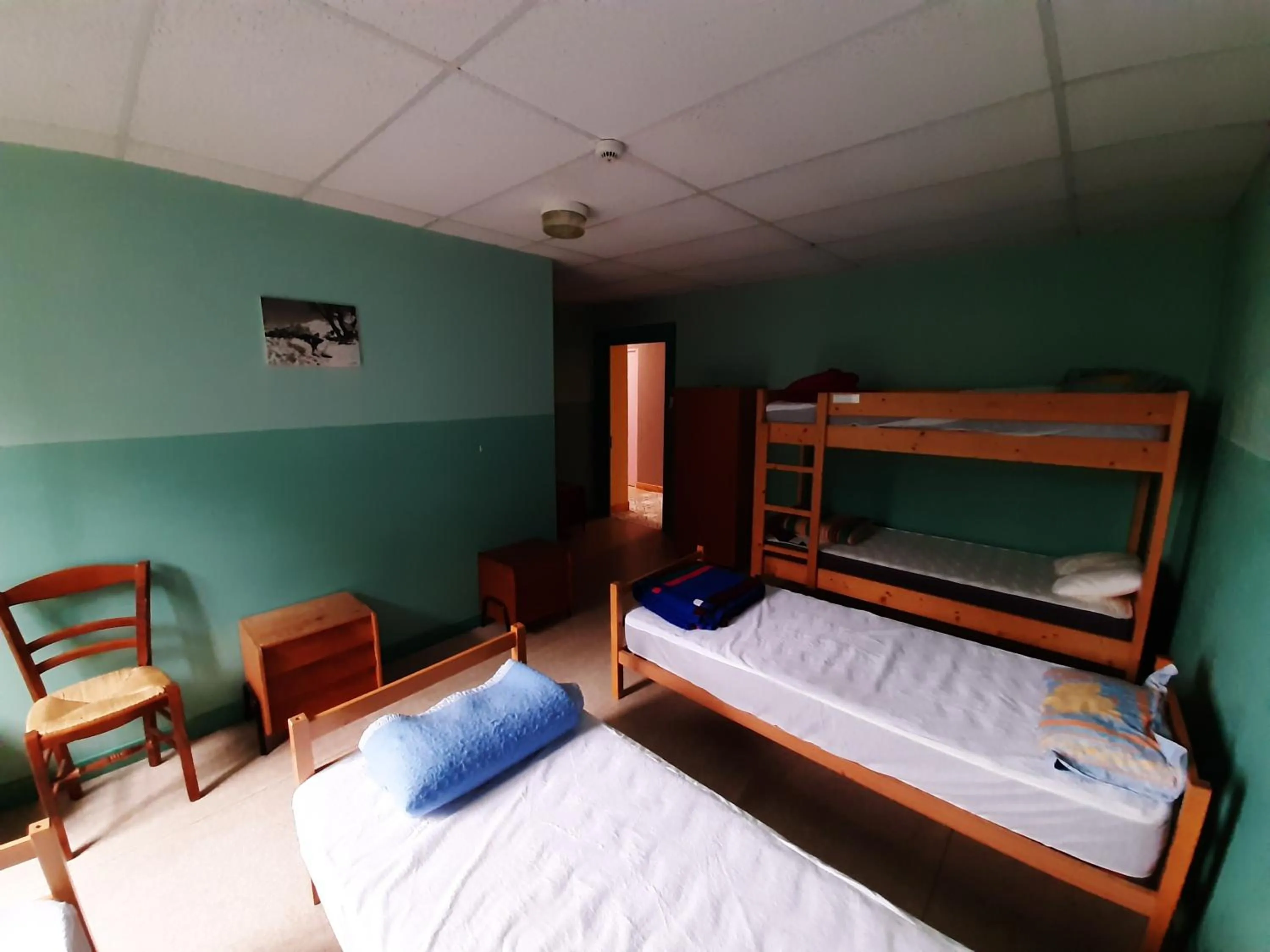 Bed in GITE AUBERGE EDELWEISS