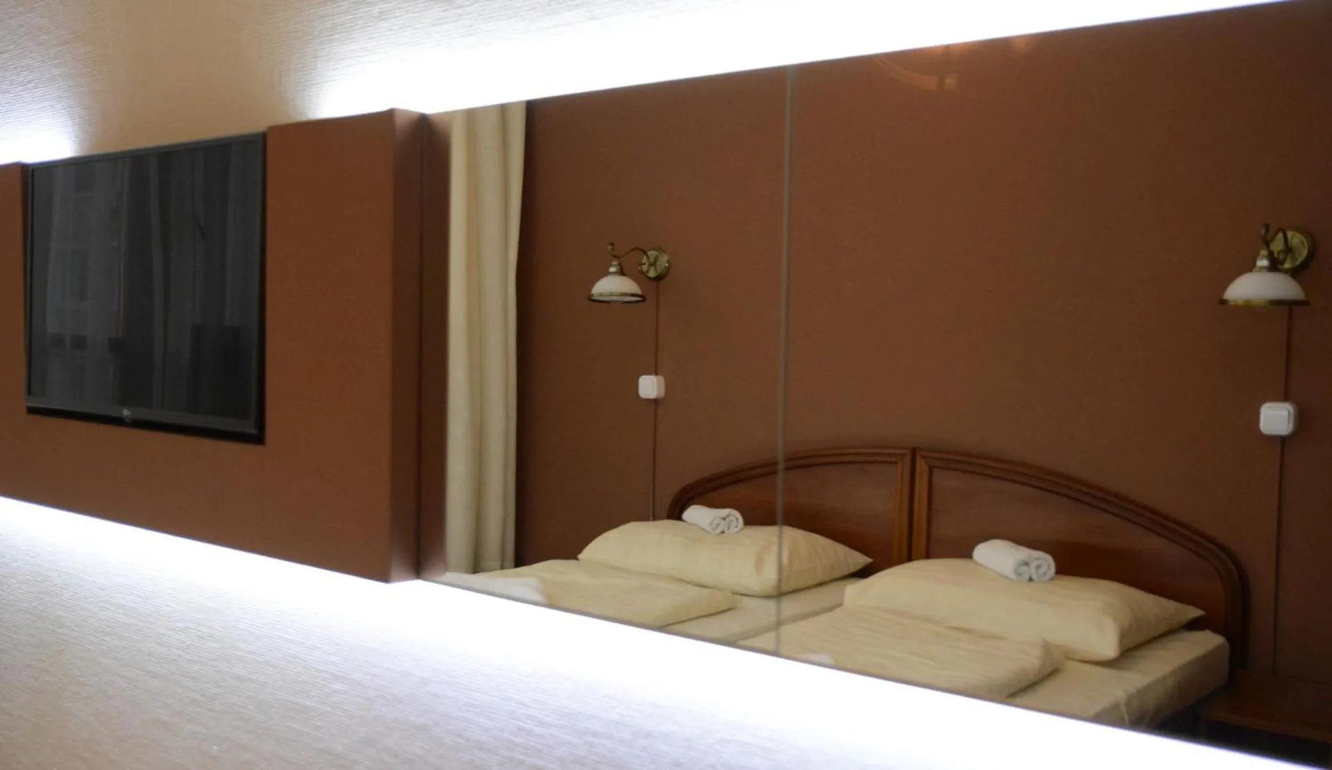 Bed in Hotel Minerva