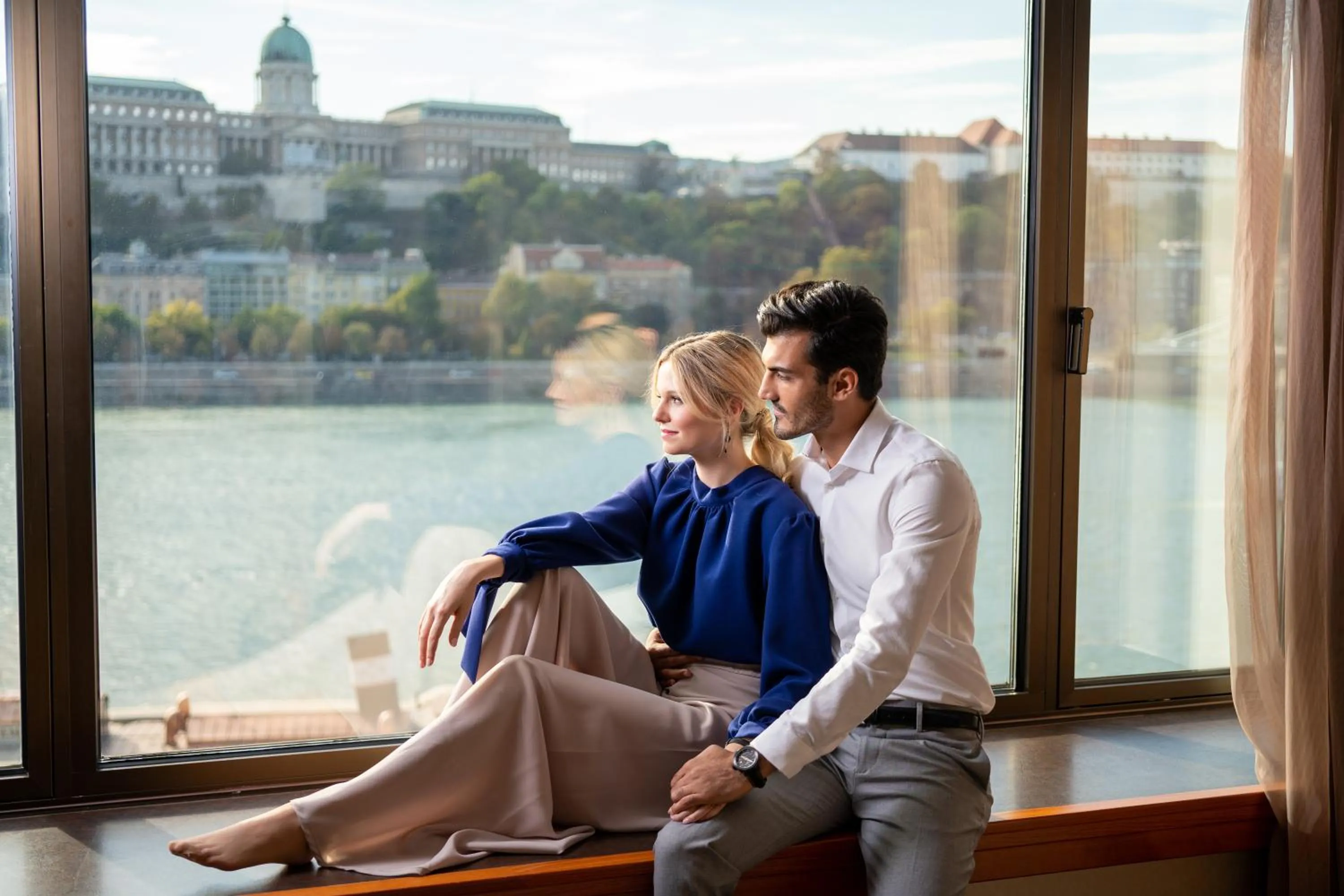 River view in InterContinental Budapest by IHG