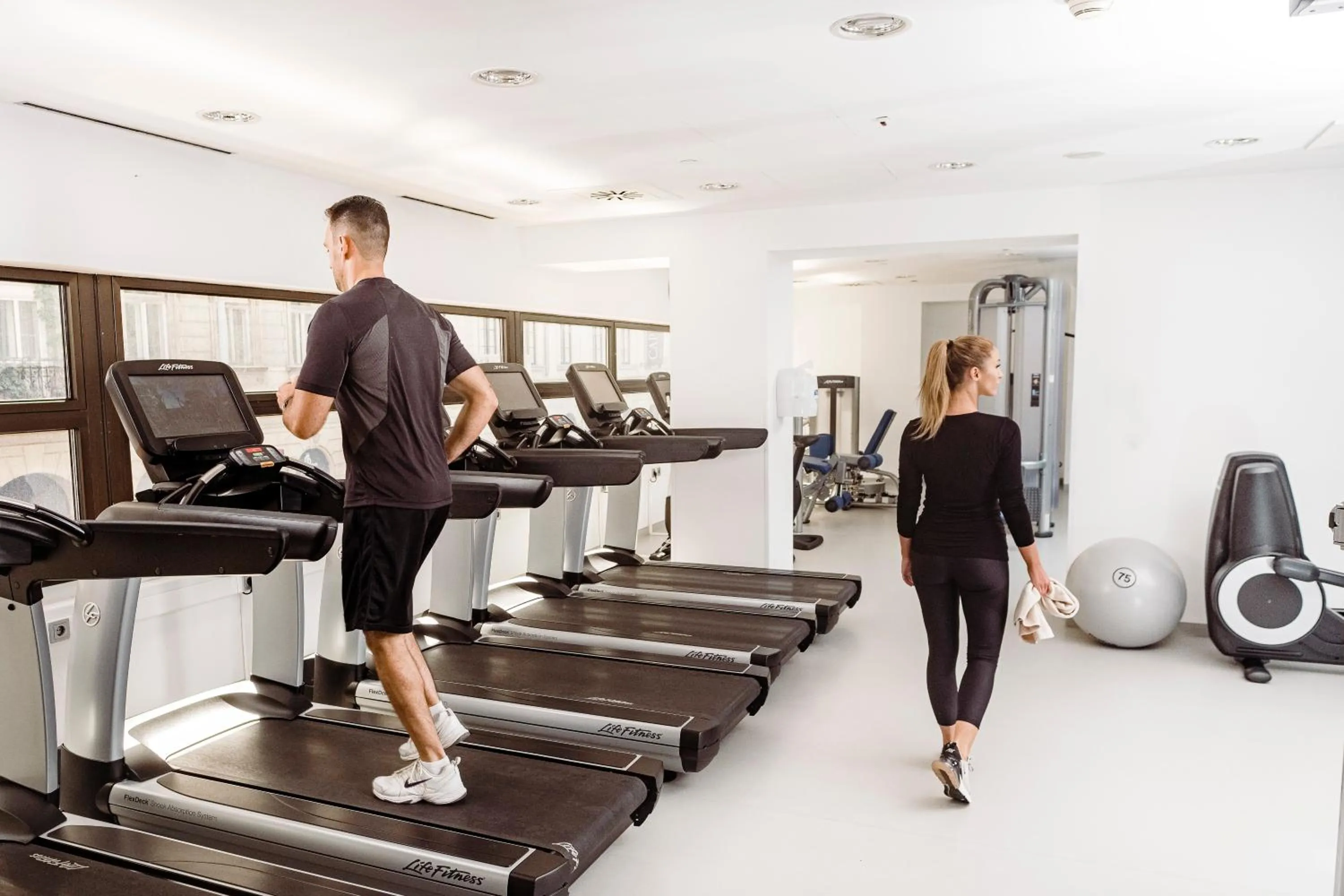 Fitness centre/facilities in InterContinental Budapest by IHG