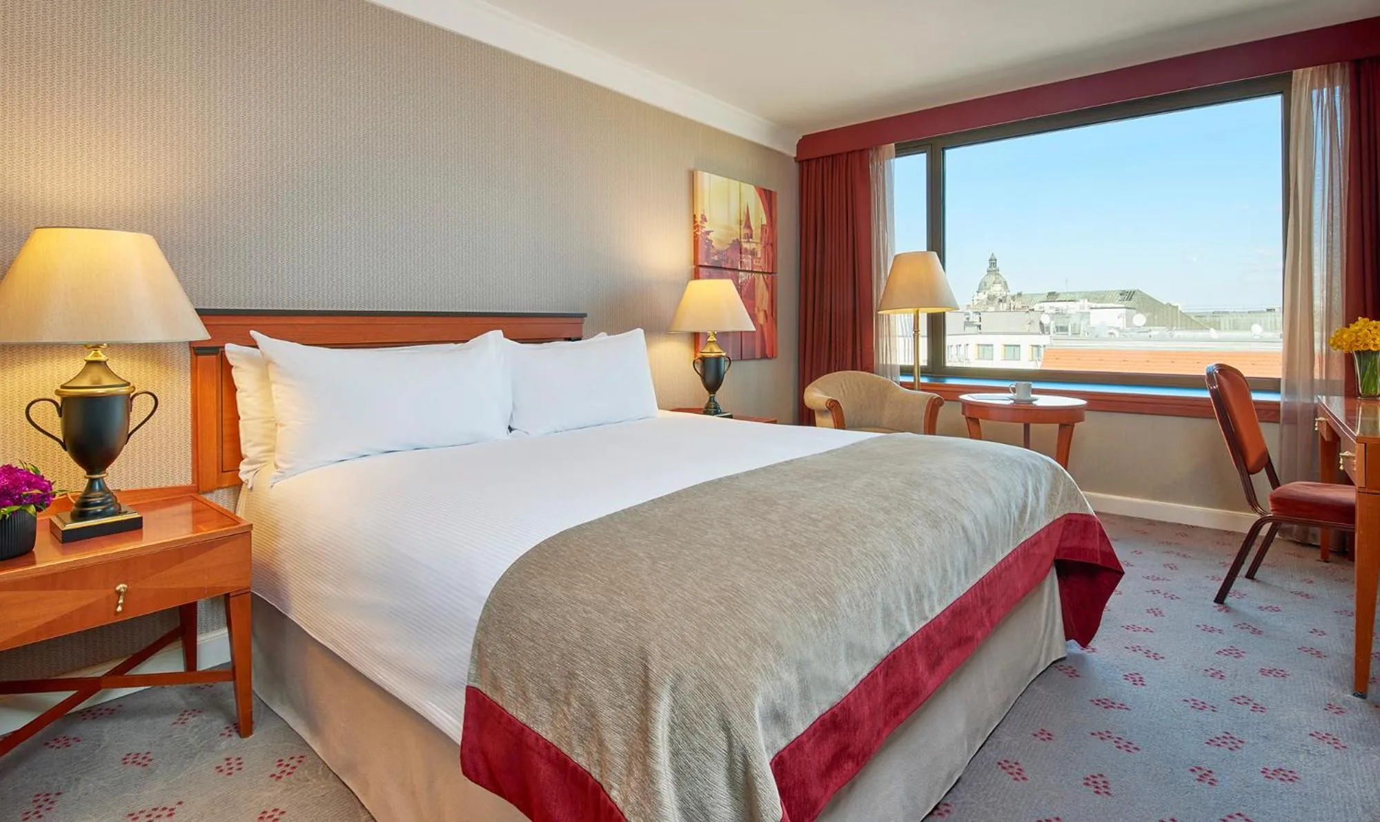 Bed in InterContinental Budapest by IHG