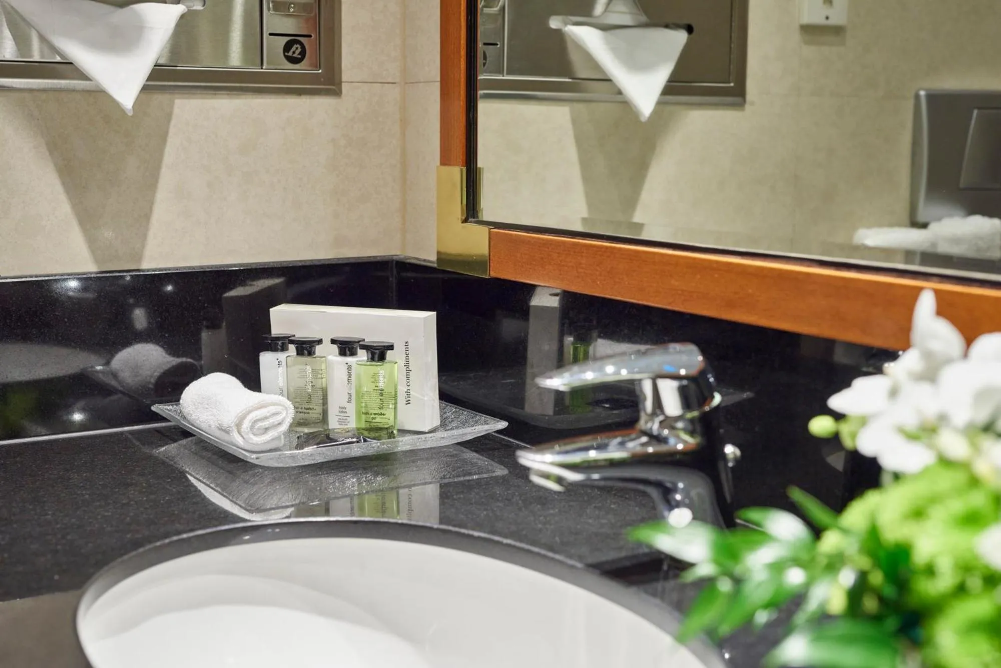 Bathroom in InterContinental Budapest by IHG