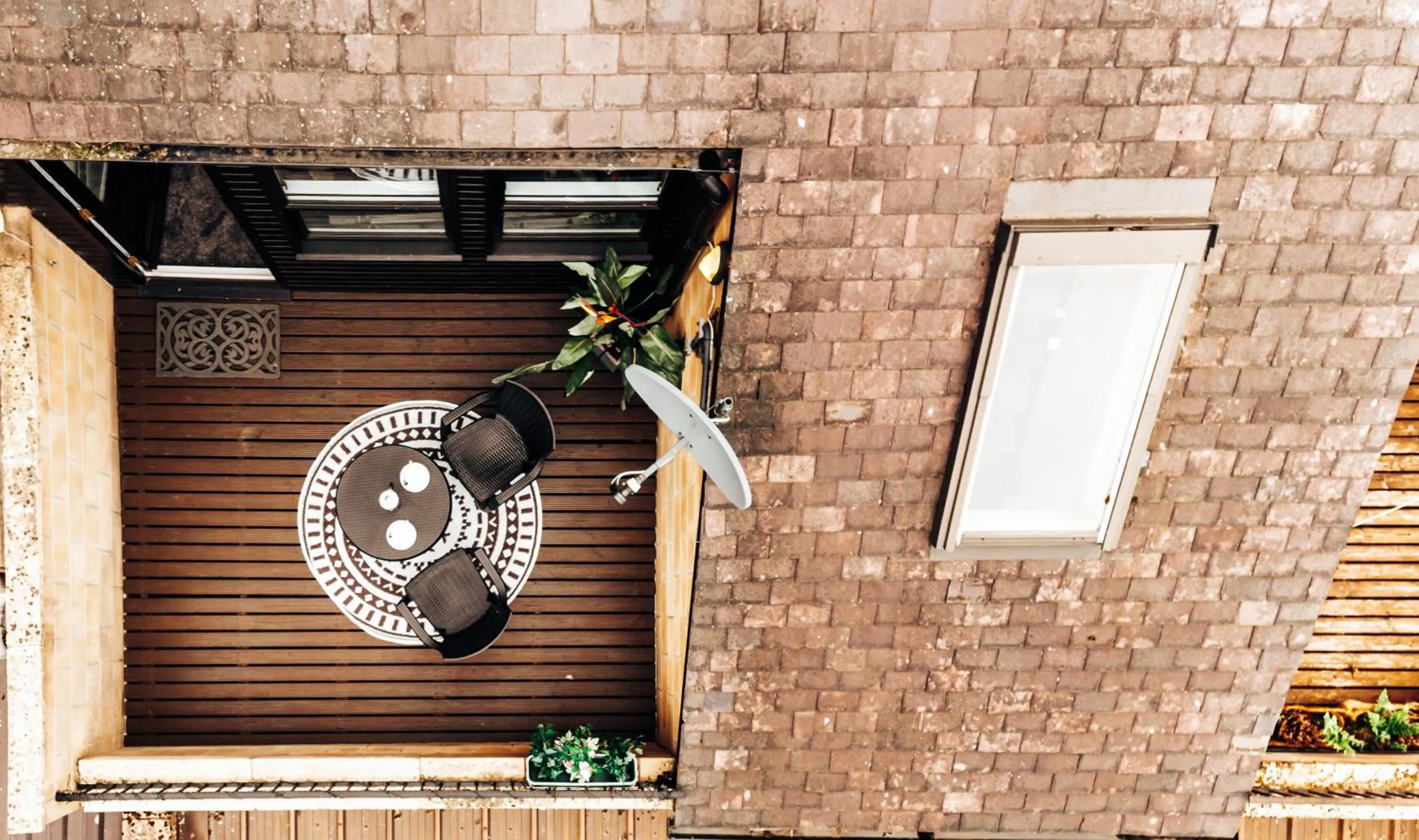 Balcony/Terrace in Princes Street Apartment