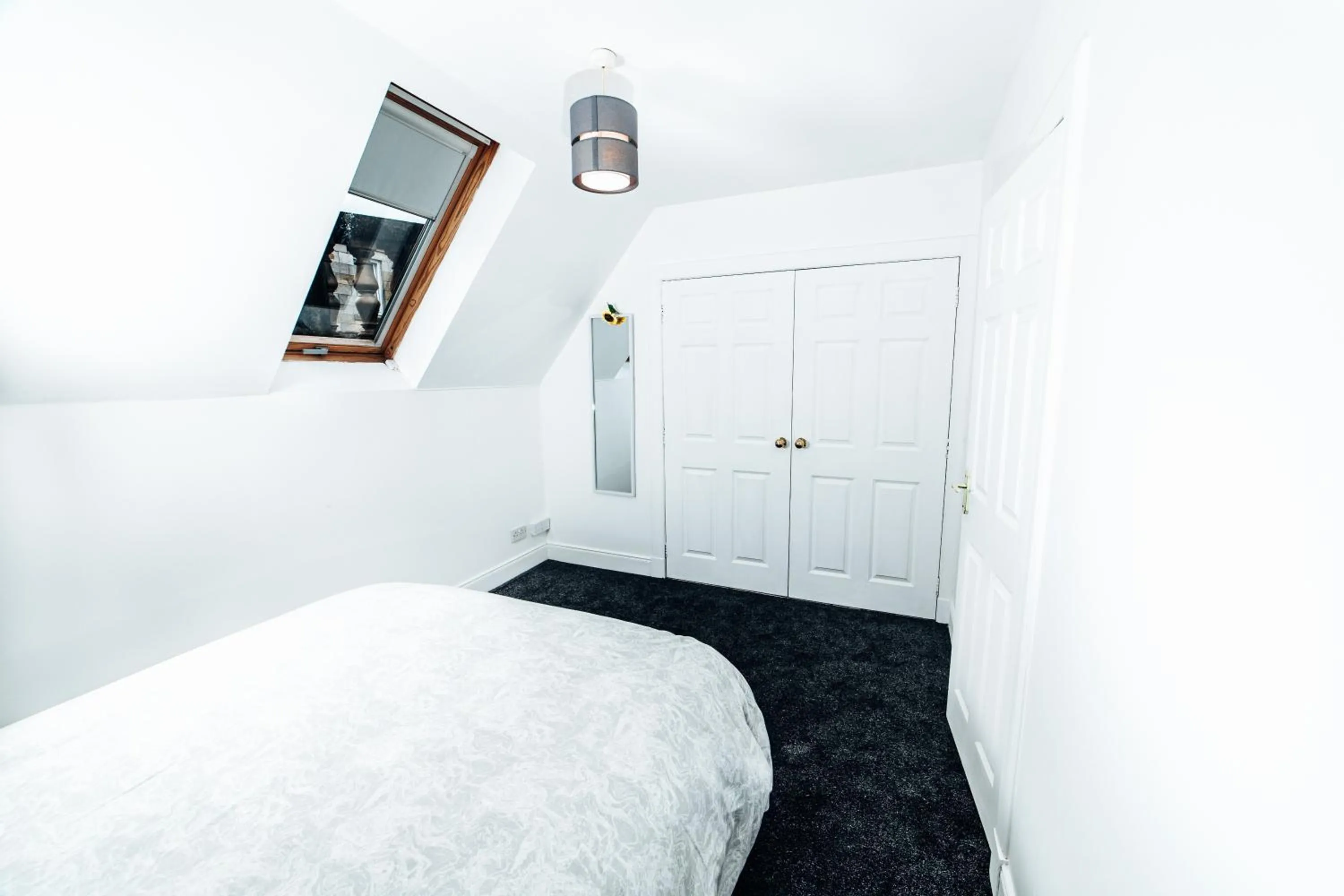 Bedroom, Bed in Princes Street Apartment