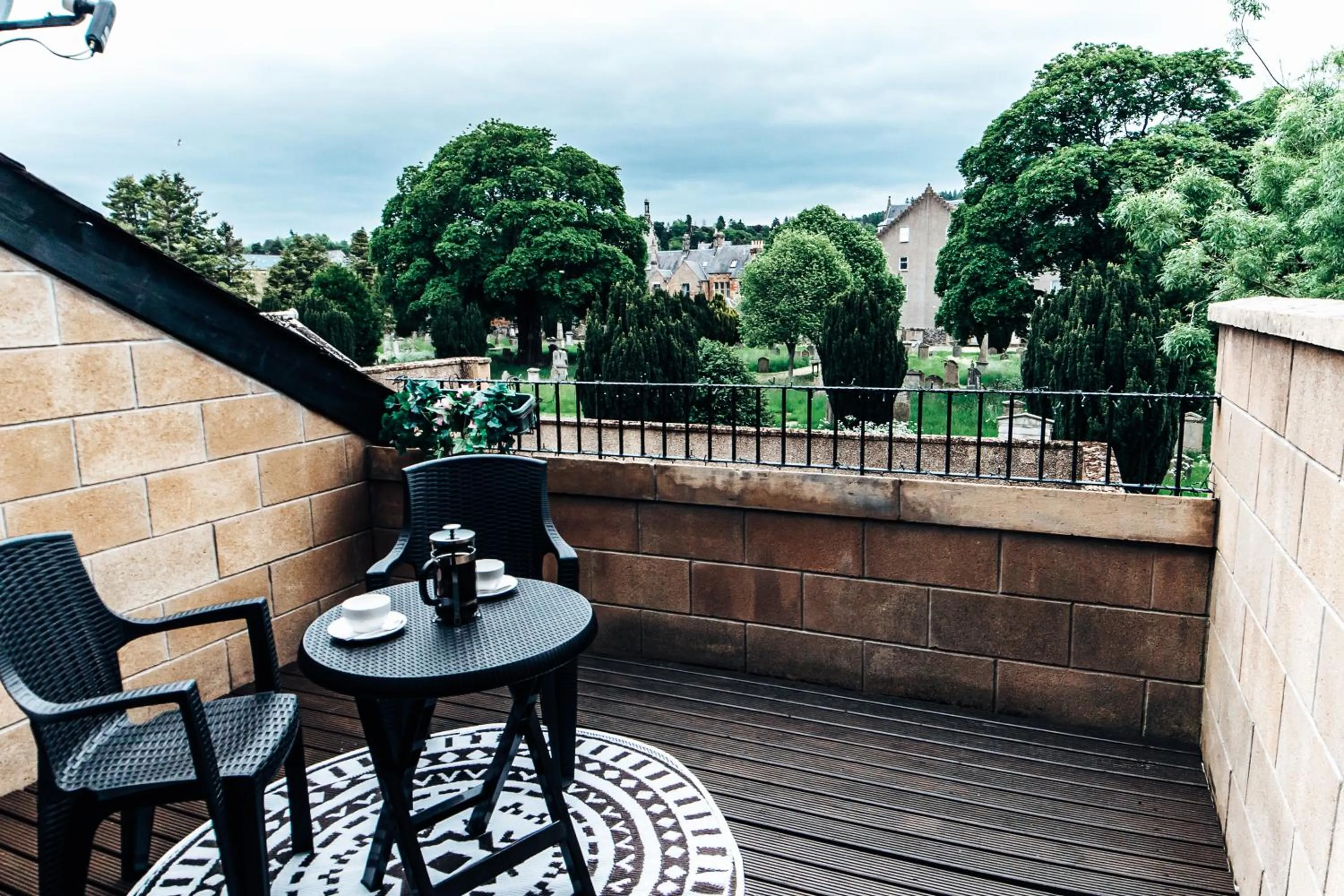 Balcony/Terrace in Princes Street Apartment