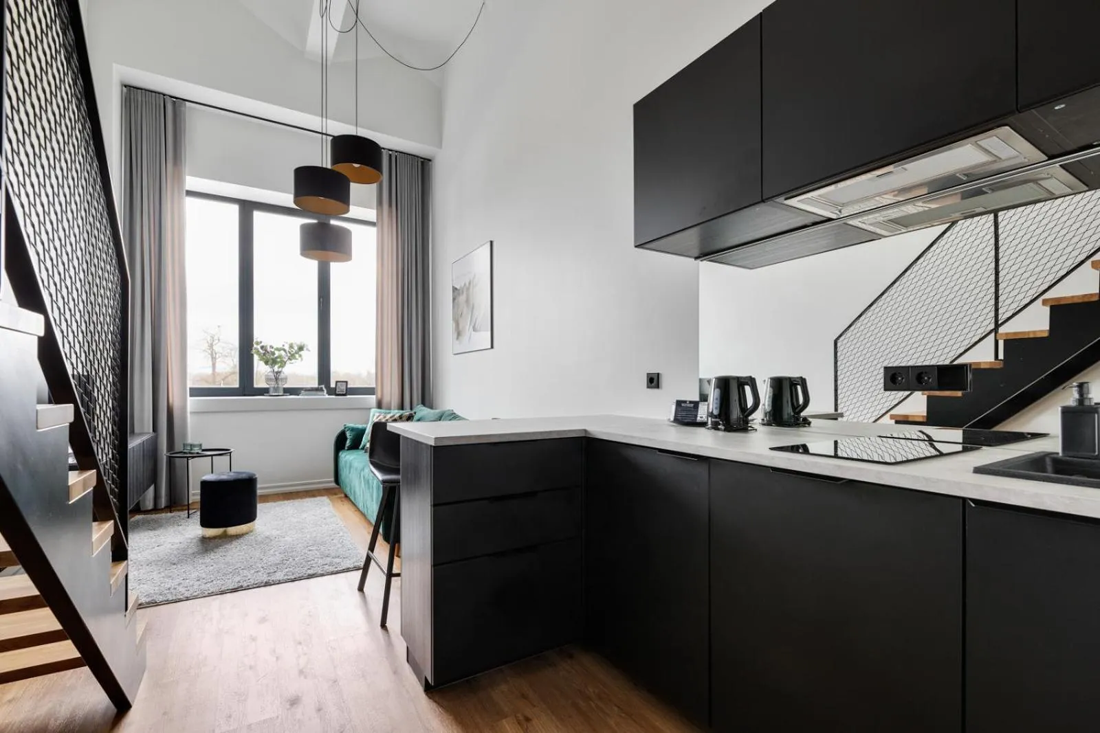 Kitchen or kitchenette in Bob W Tartu Old Town