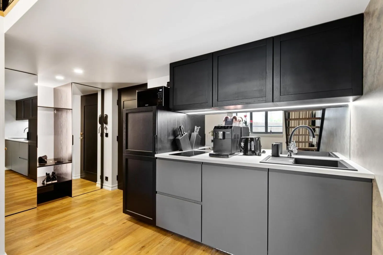 Kitchen or kitchenette in Bob W Tartu Old Town