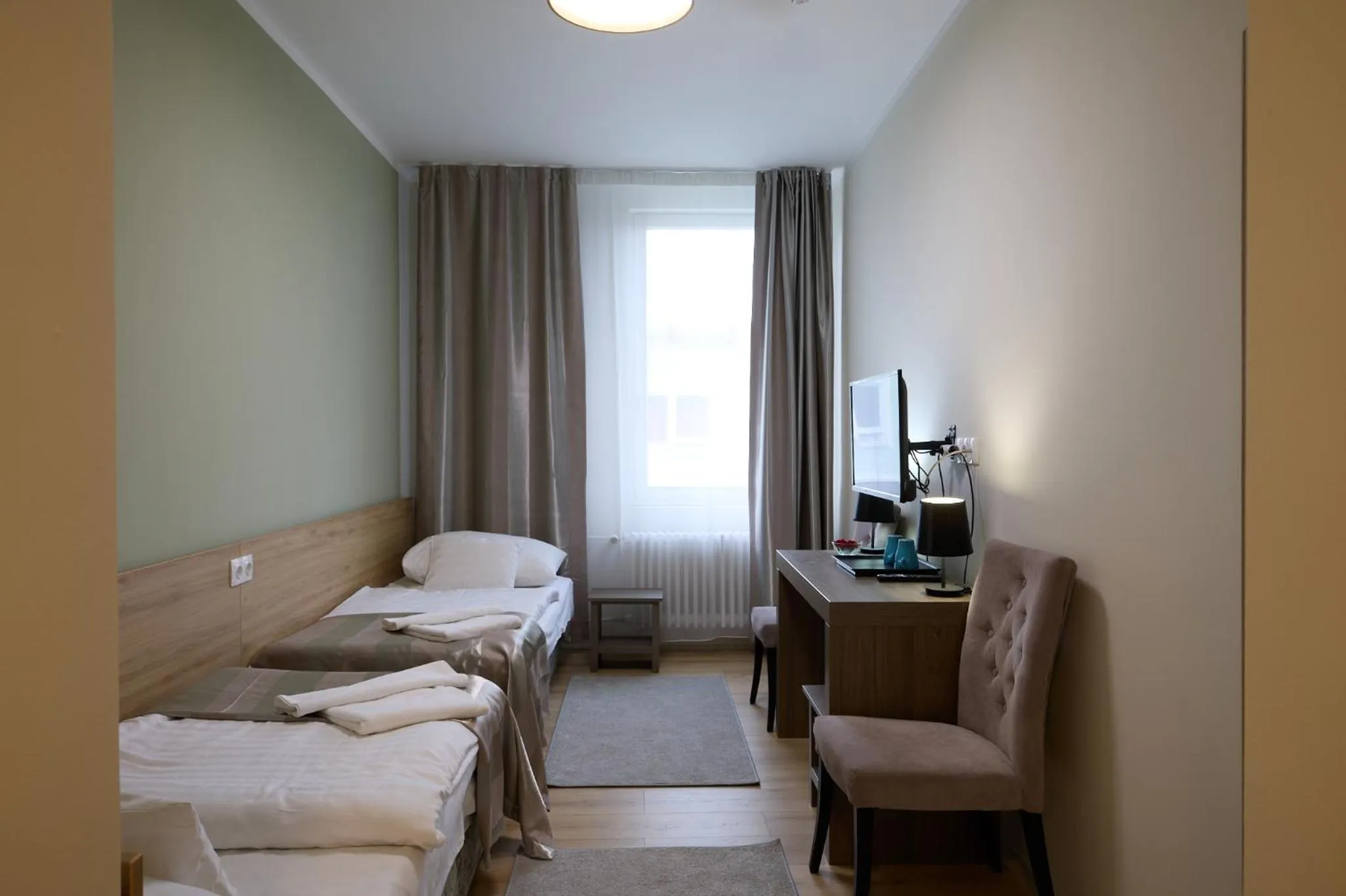 Bed in Hotel Laterum