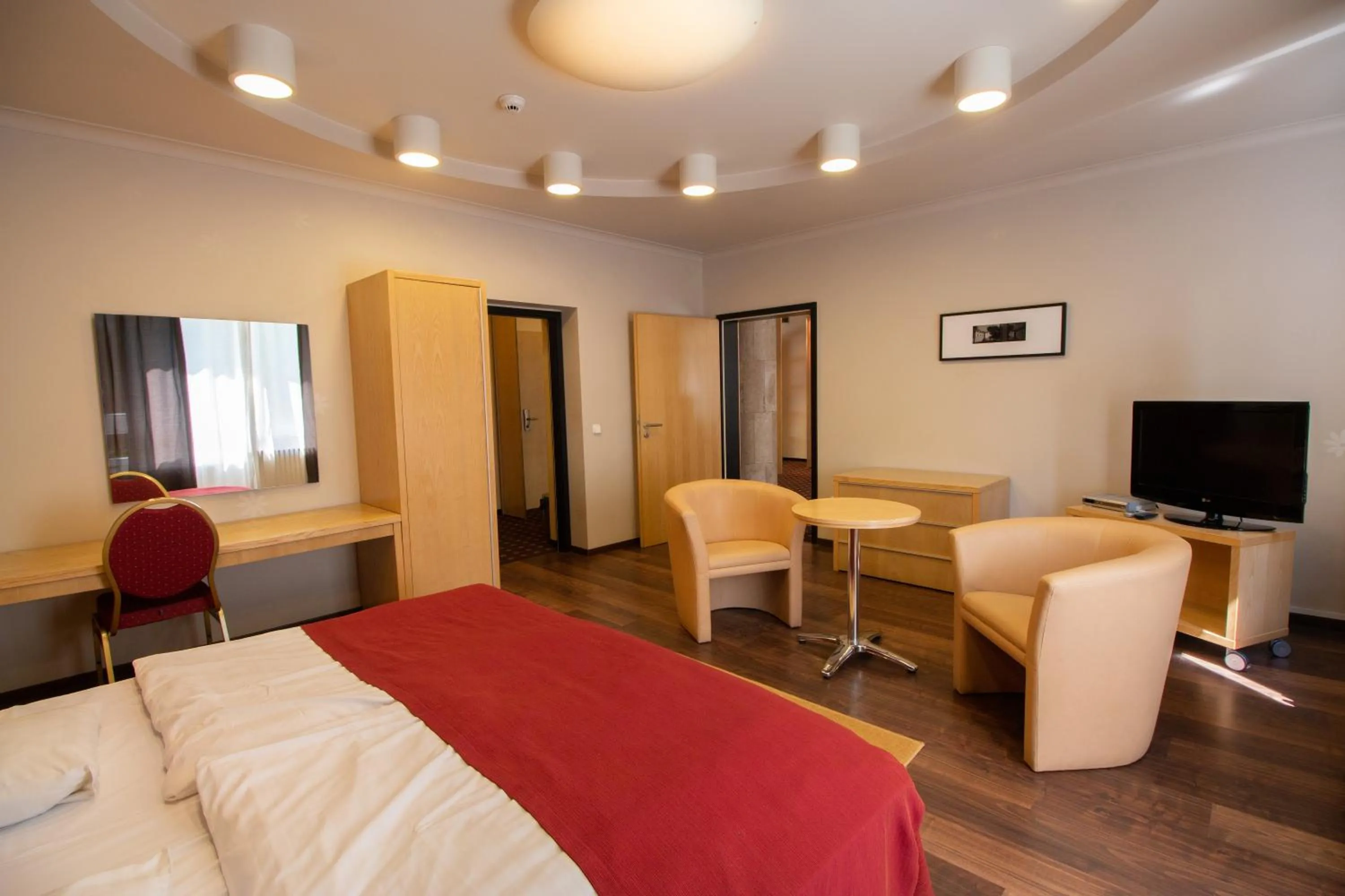 Bed in Hotel Laterum