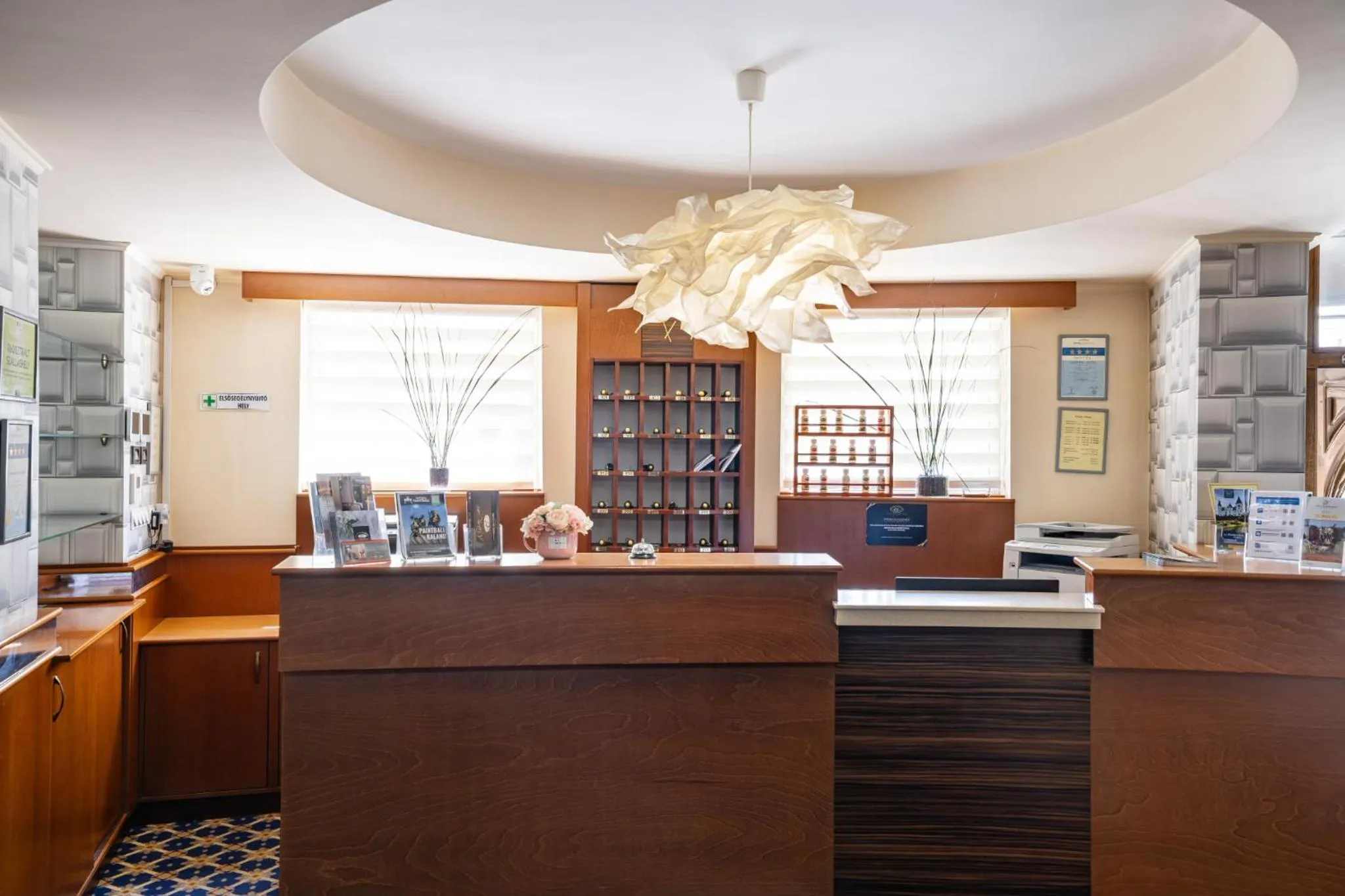 Lobby or reception in Hotel Central