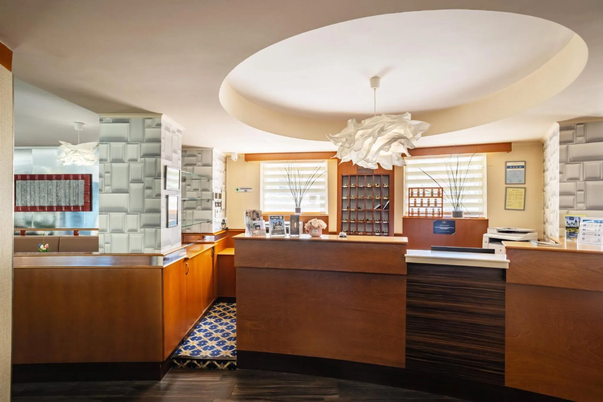 Lobby or reception in Hotel Central