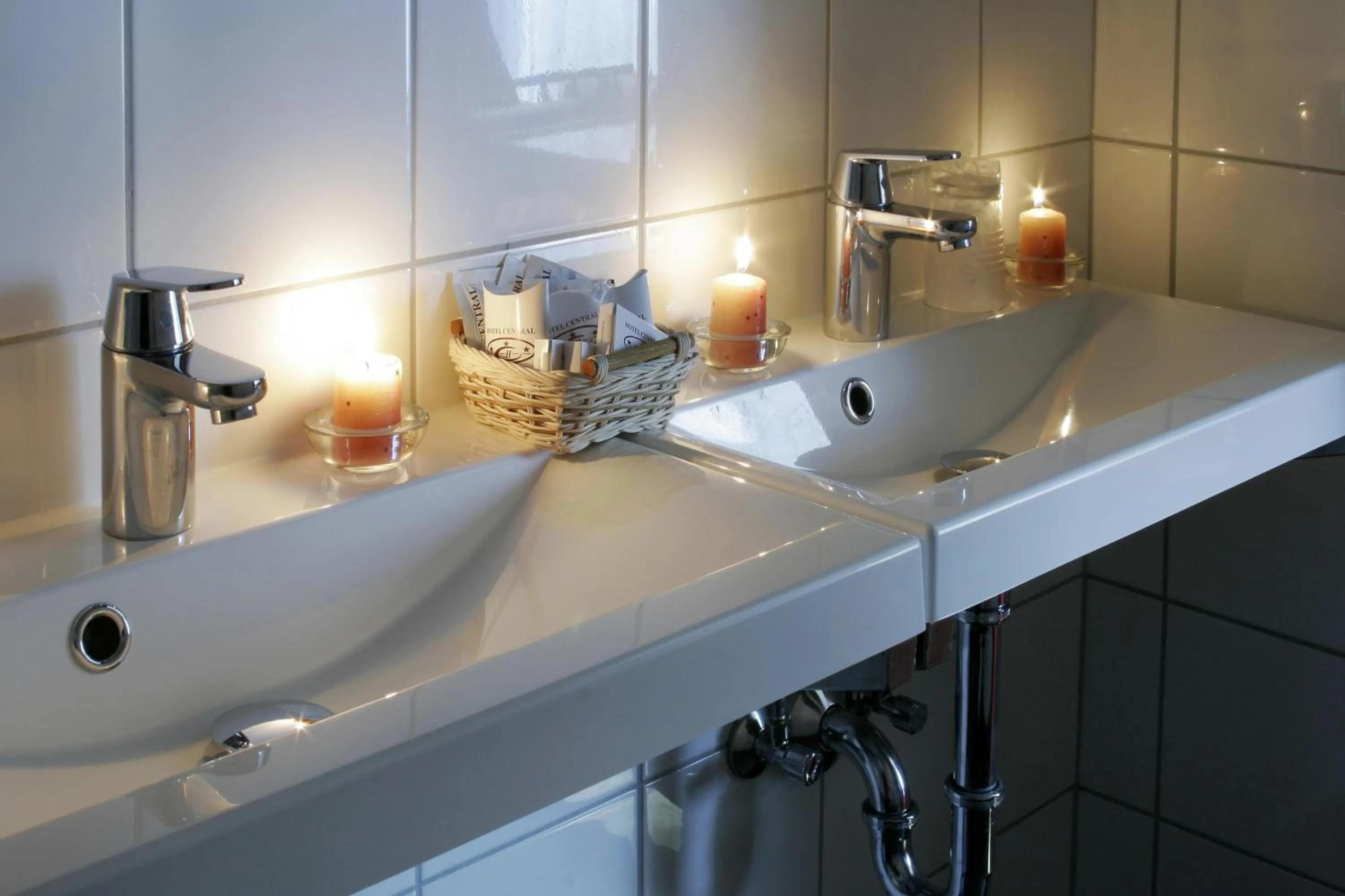 Bathroom in Hotel Central