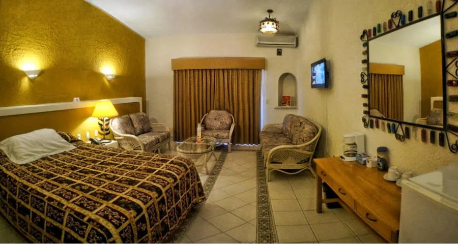 Bed in HOTEL MISION SANTA MARIA