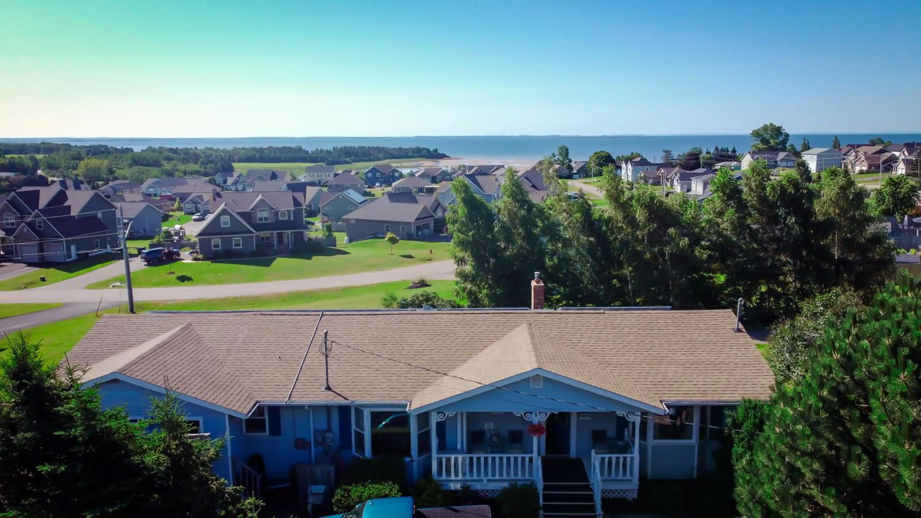 Sea view in Lee's Ocean Peek B & B