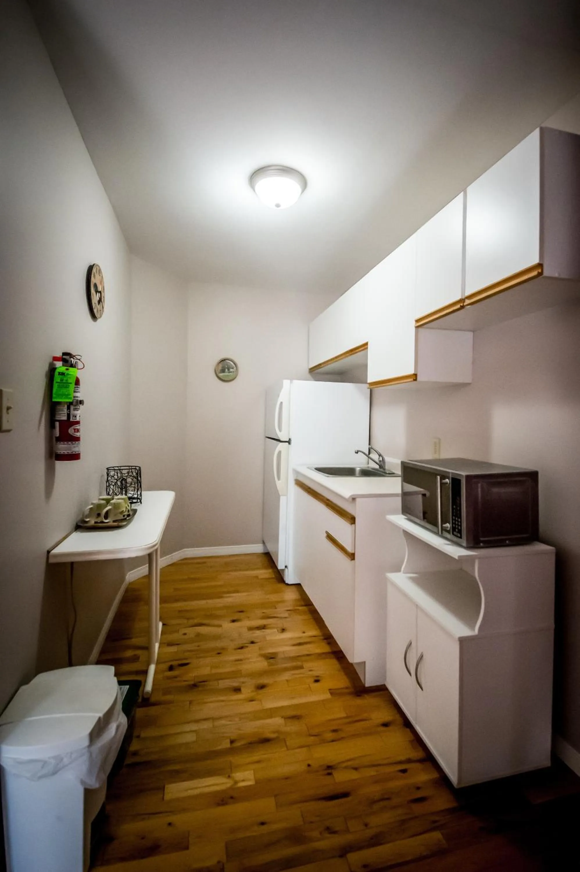 Kitchen or kitchenette in Lee's Ocean Peek B & B