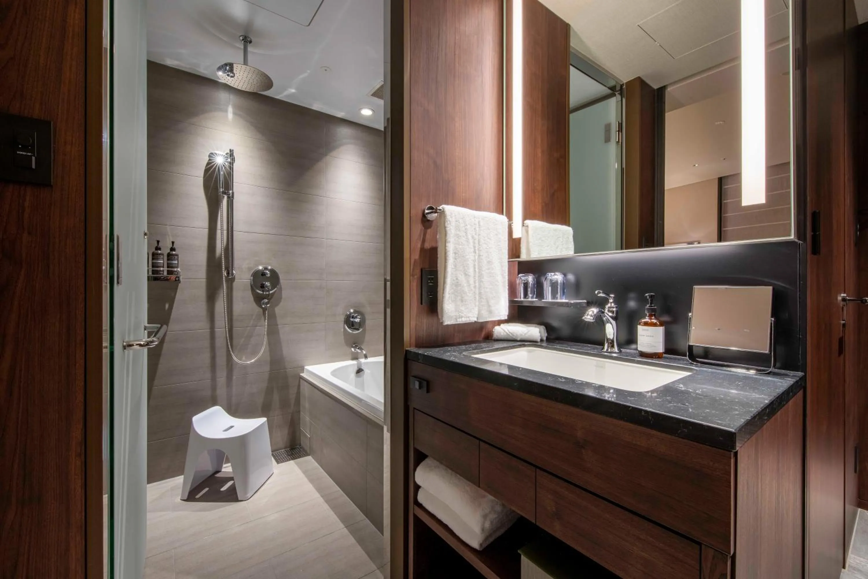 Bathroom in Hotel GrandBach Tokyo Ginza