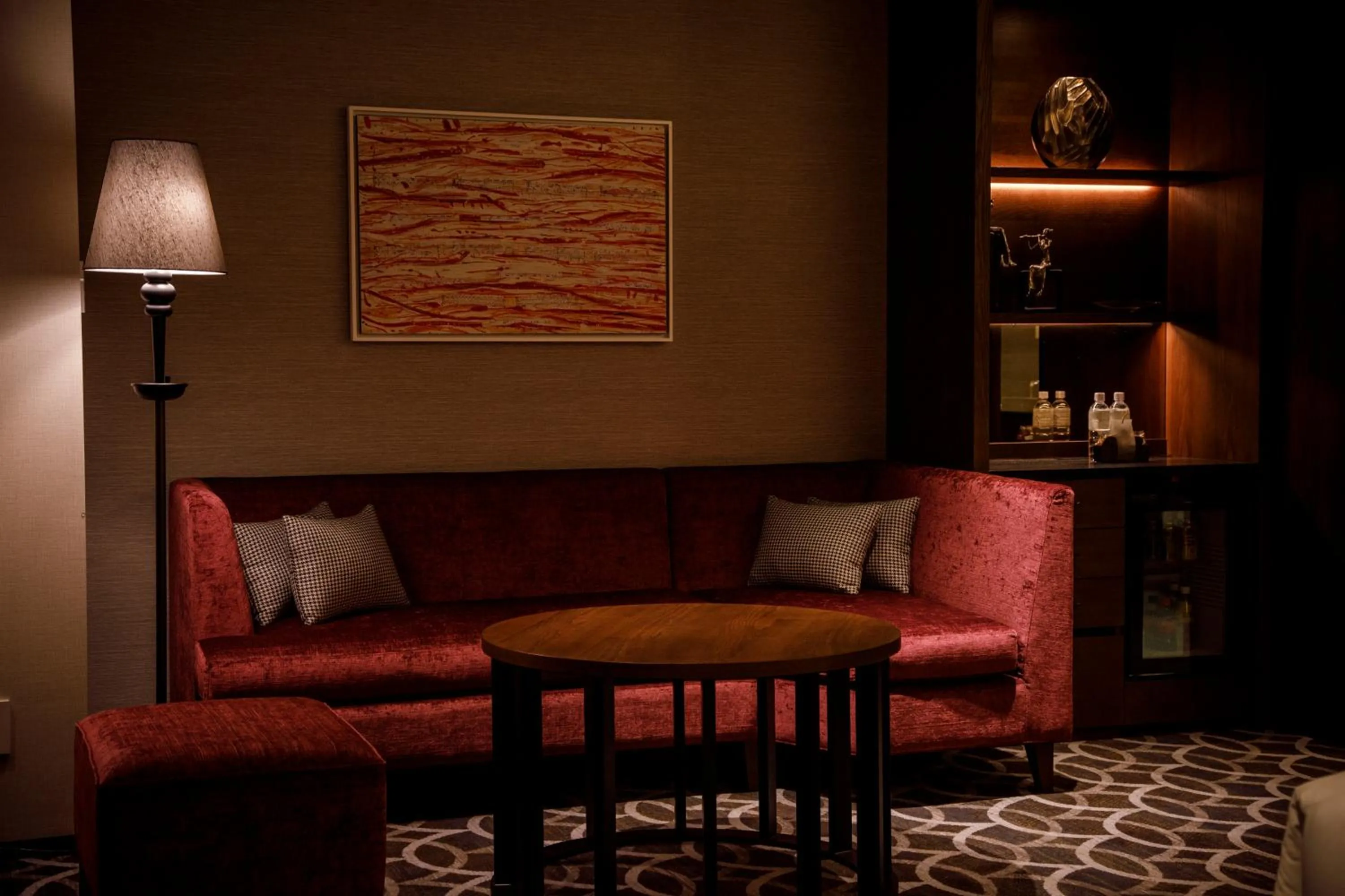 Seating area in Hotel GrandBach Tokyo Ginza