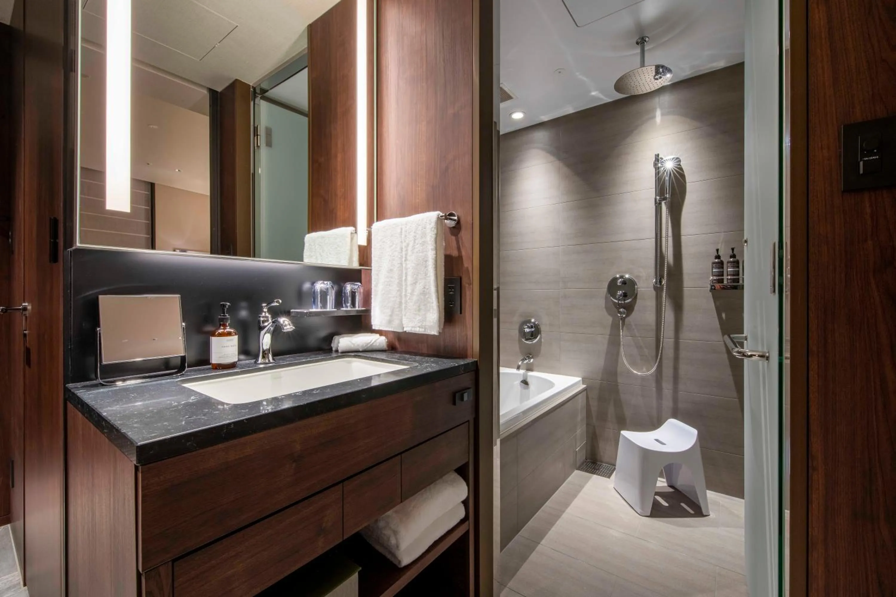 Bathroom in Hotel GrandBach Tokyo Ginza