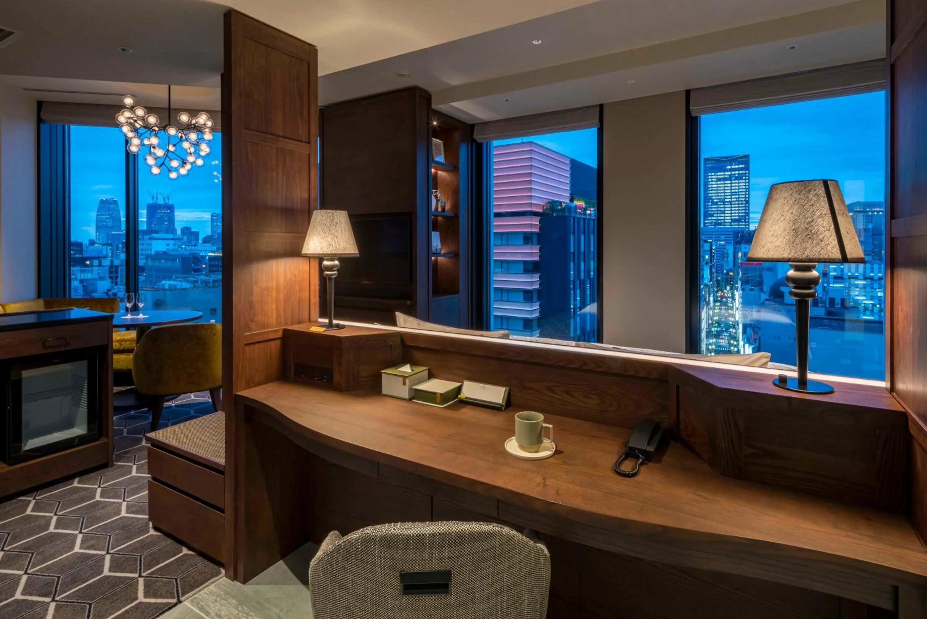 City view in Hotel GrandBach Tokyo Ginza