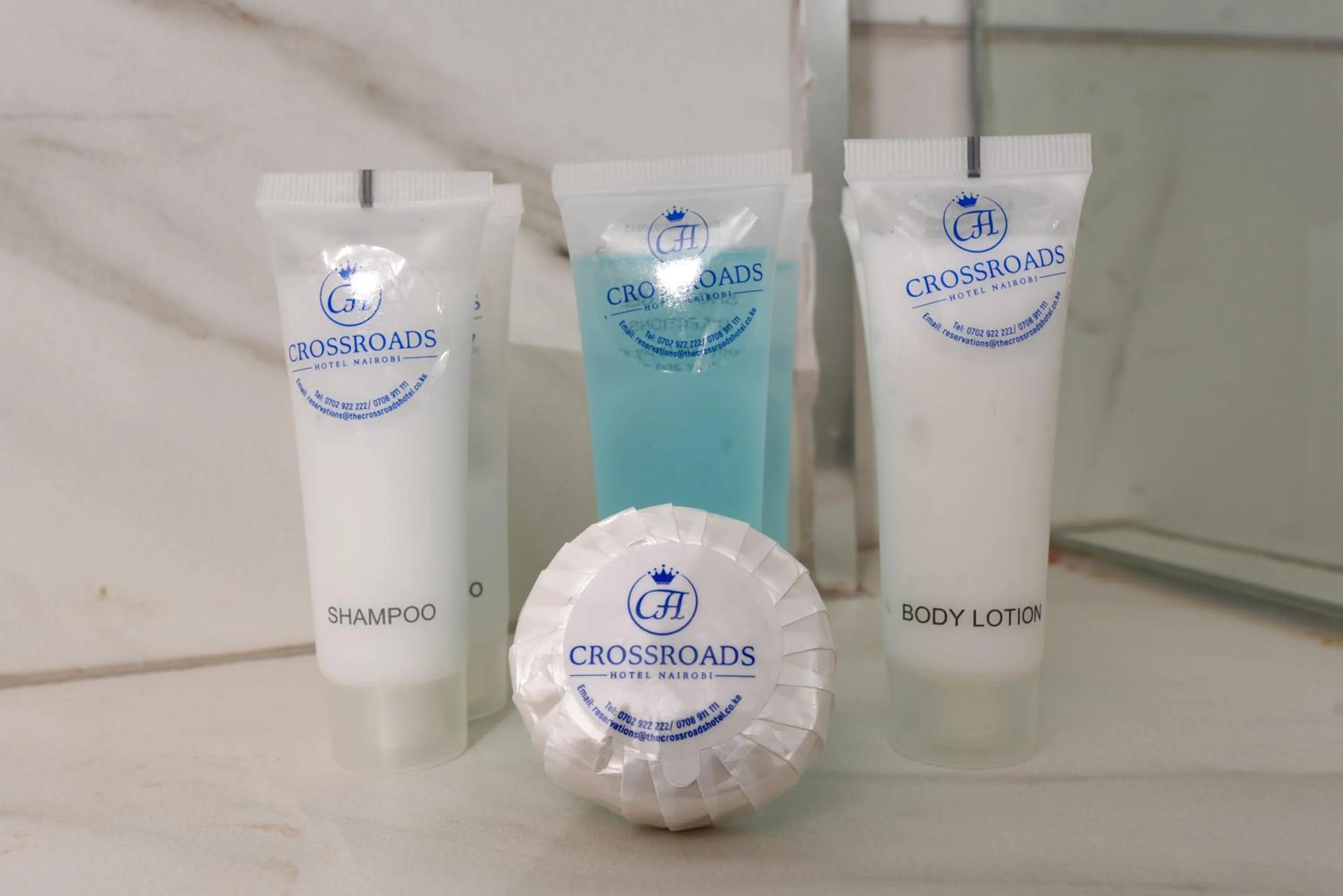 Bathroom in The Crossroads Hotel, Westlands