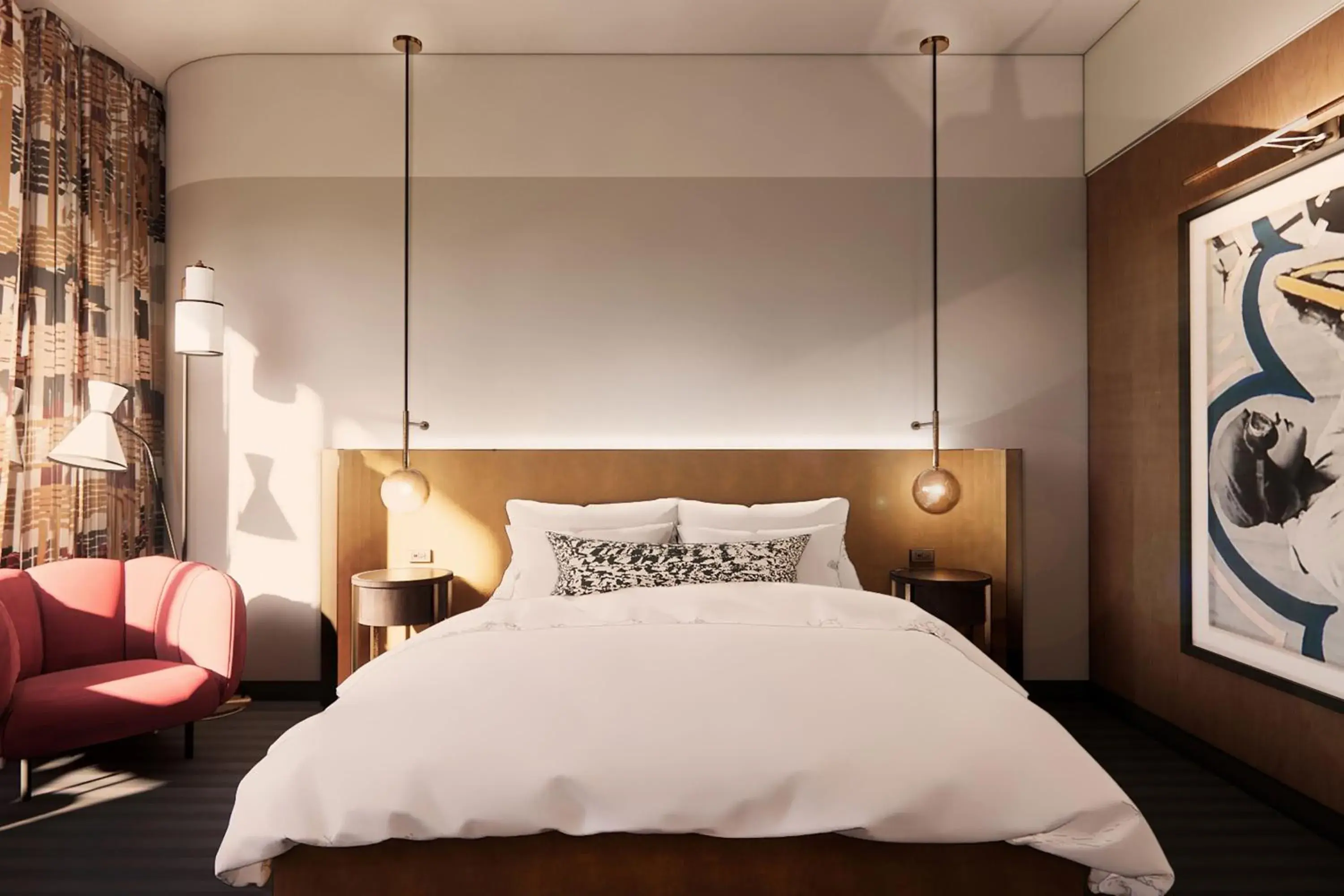 Deluxe King Room with City View in Hotel Indy, Indianapolis, a Tribute Portfolio Hotel Deluxe King Room with City View in Hotel Indy, Indianapolis, a Tribute Portfolio Hotel