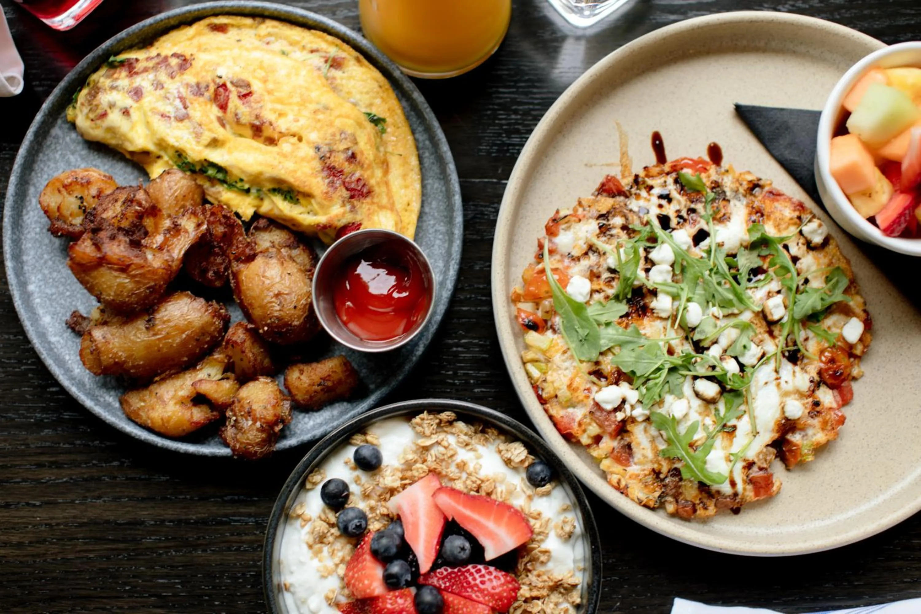 Dinner in Hotel Indy, Indianapolis, a Tribute Portfolio Hotel