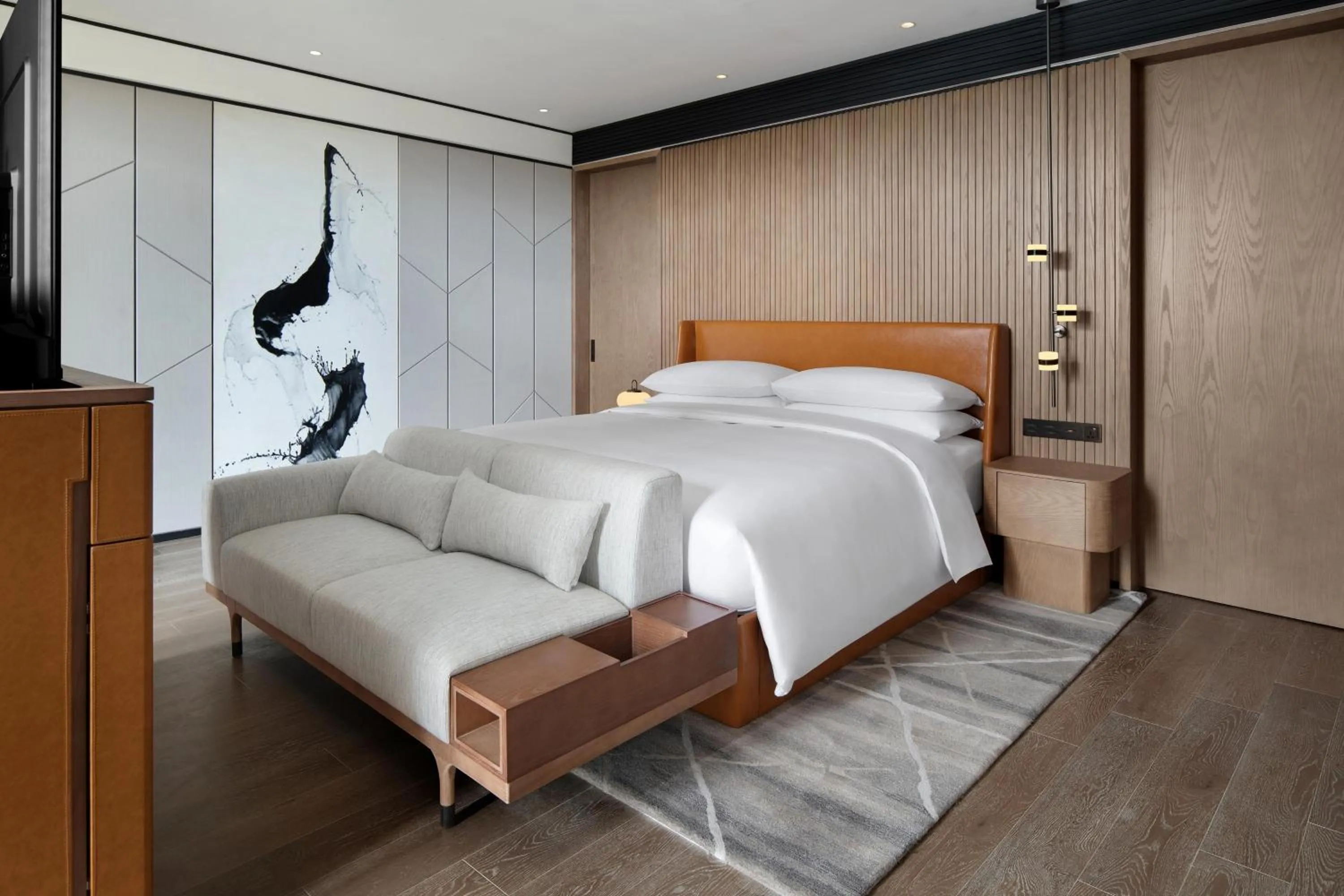 Bedroom, Bed in Sheraton Mianyang