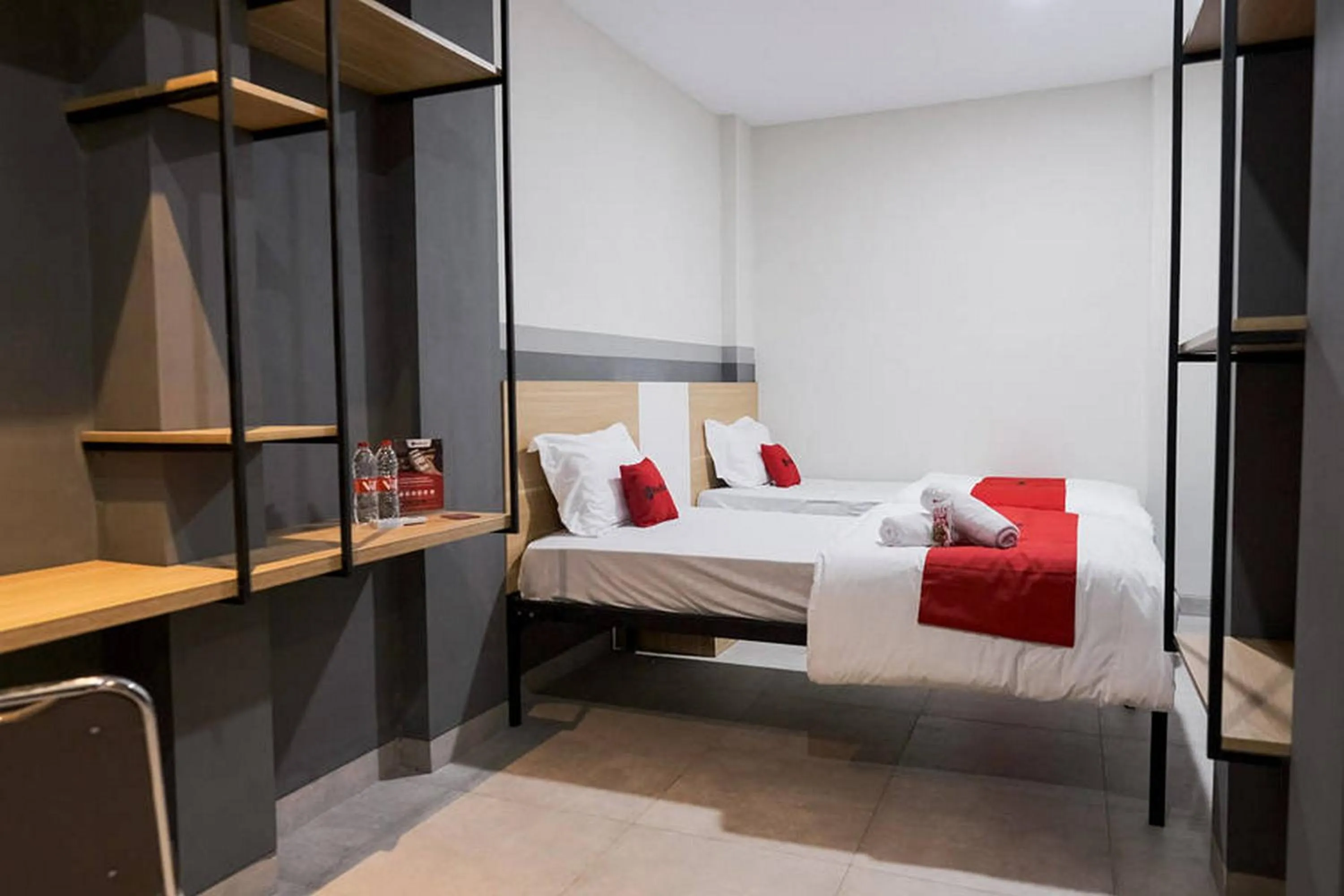 Bed in RedDoorz Plus near Taman Anggrek Mall