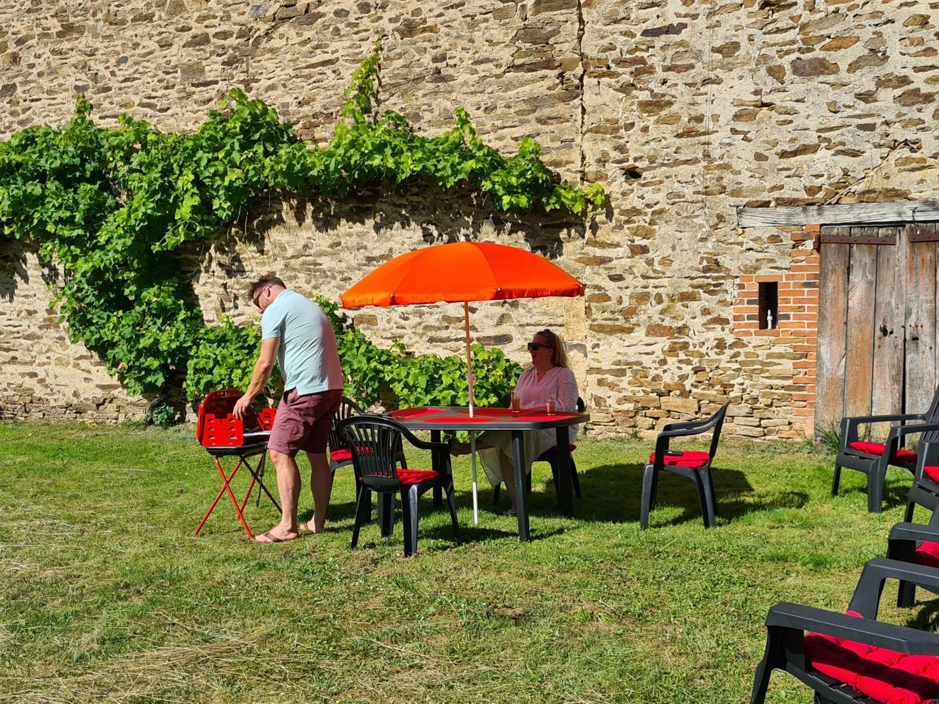 Garden in L'Eléphant Heureux