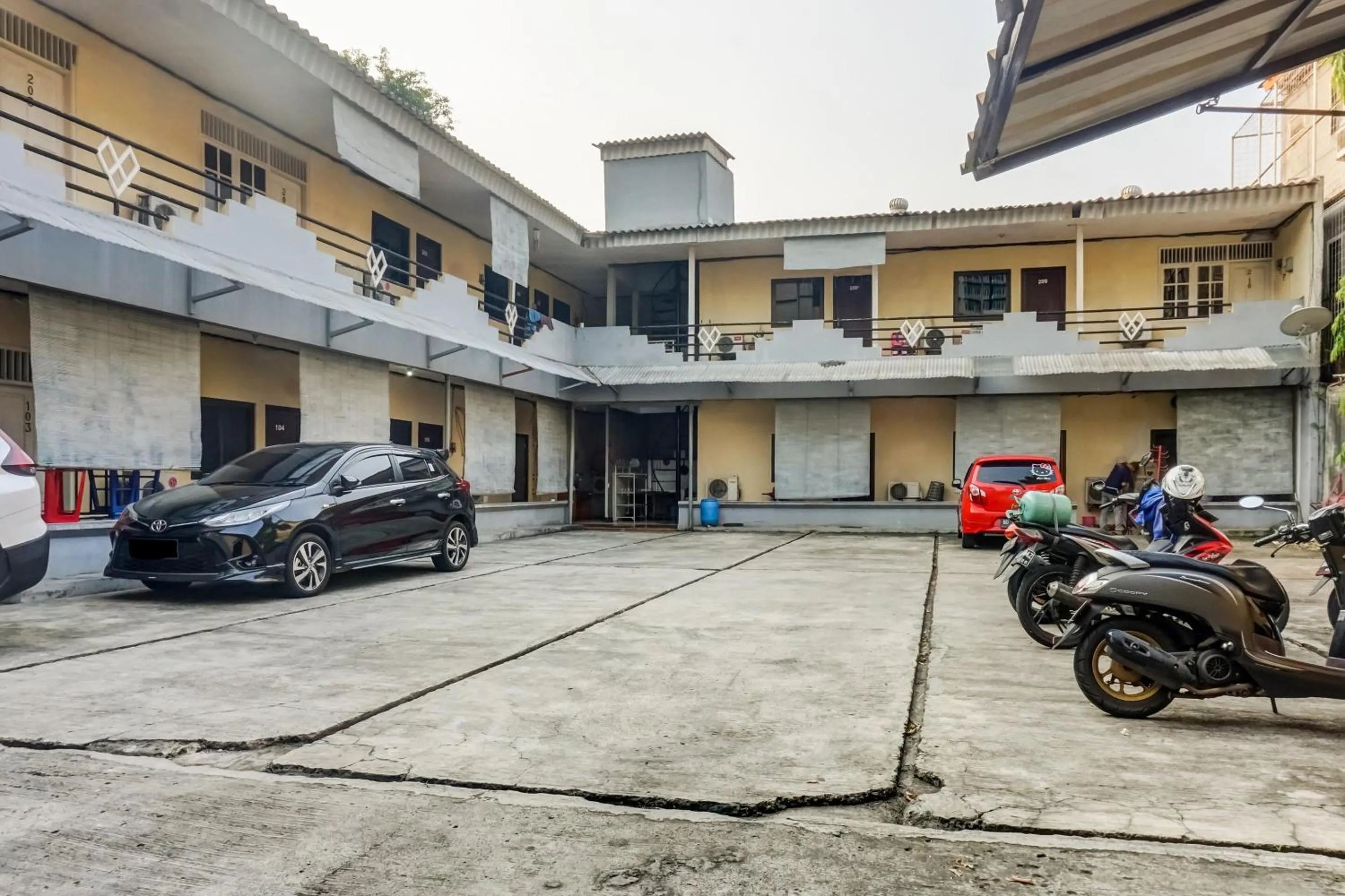 Facade/entrance in Hotel O 59 Residence