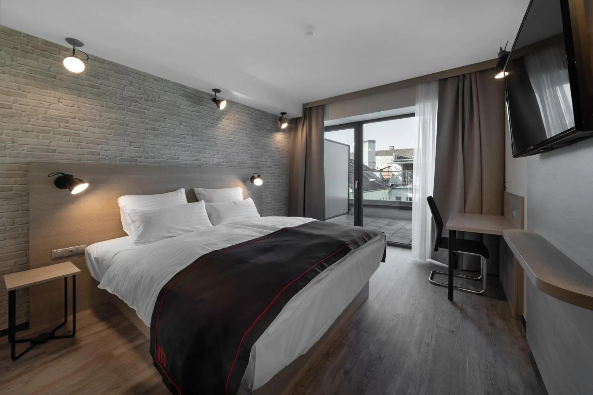 Photo of the whole room, Bed in DORMERO Hotel Budapest