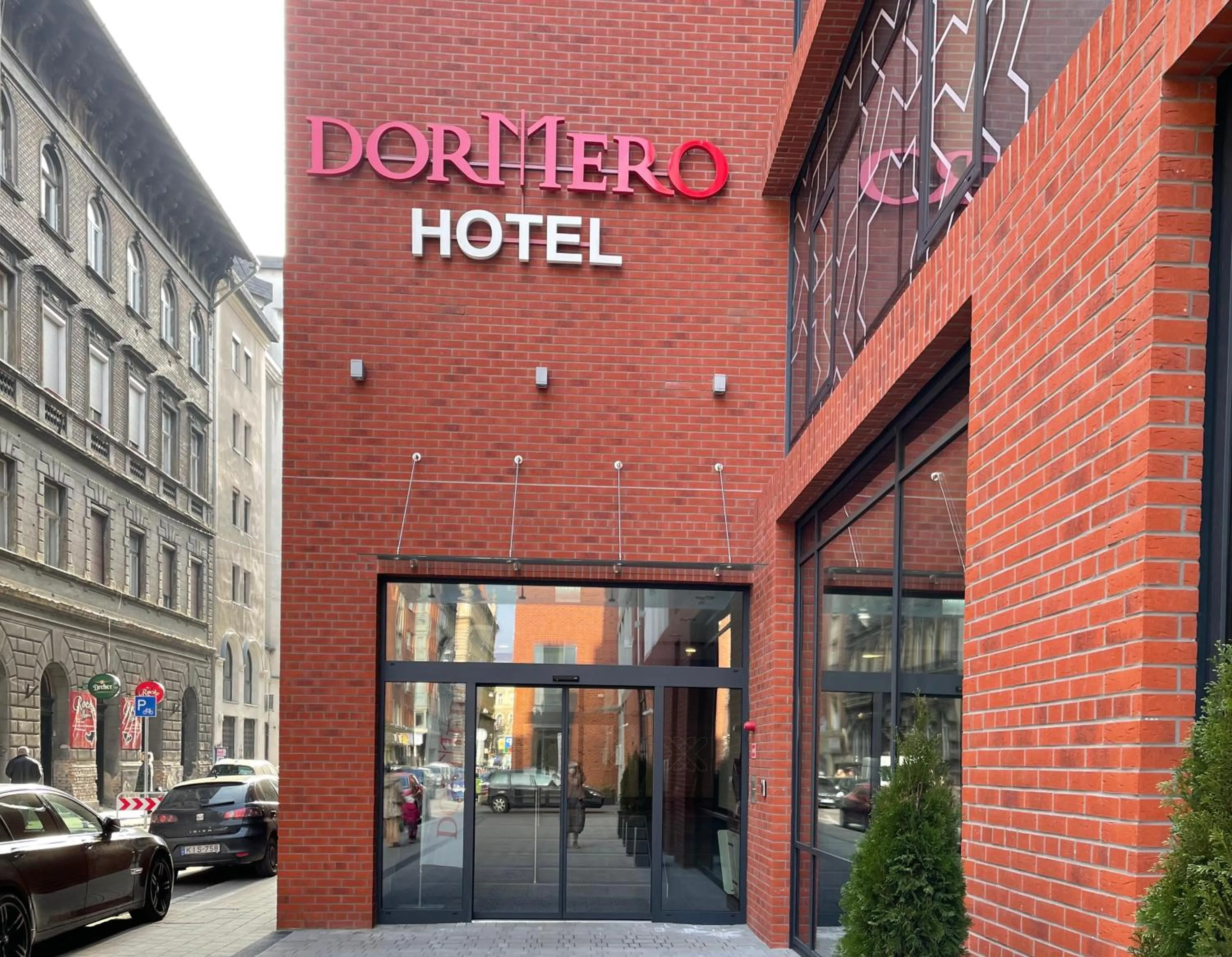 Property building in DORMERO Hotel Budapest