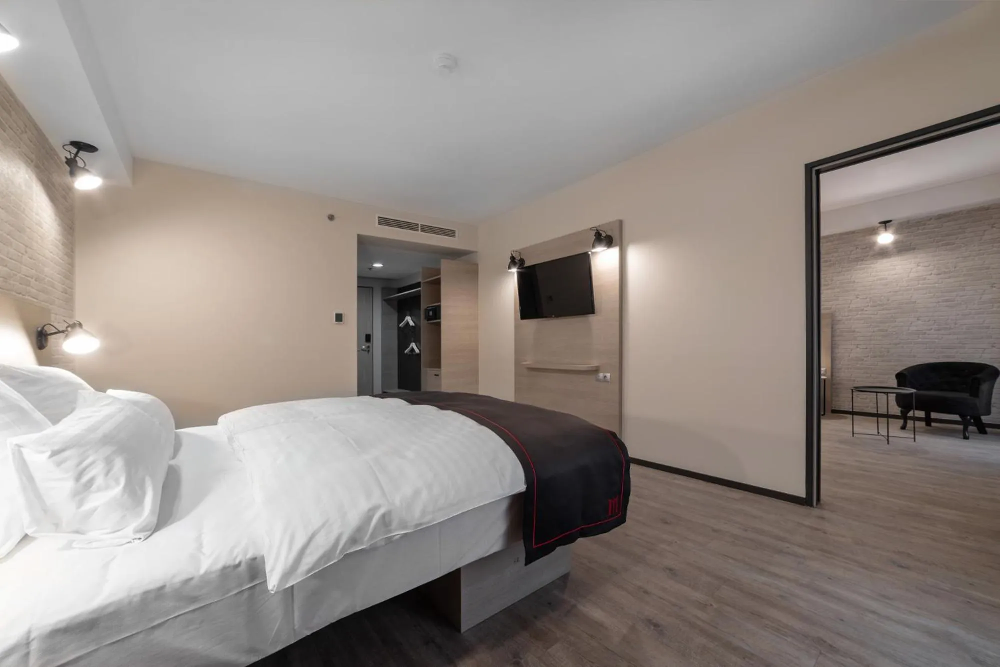 Photo of the whole room, Bed in DORMERO Hotel Budapest