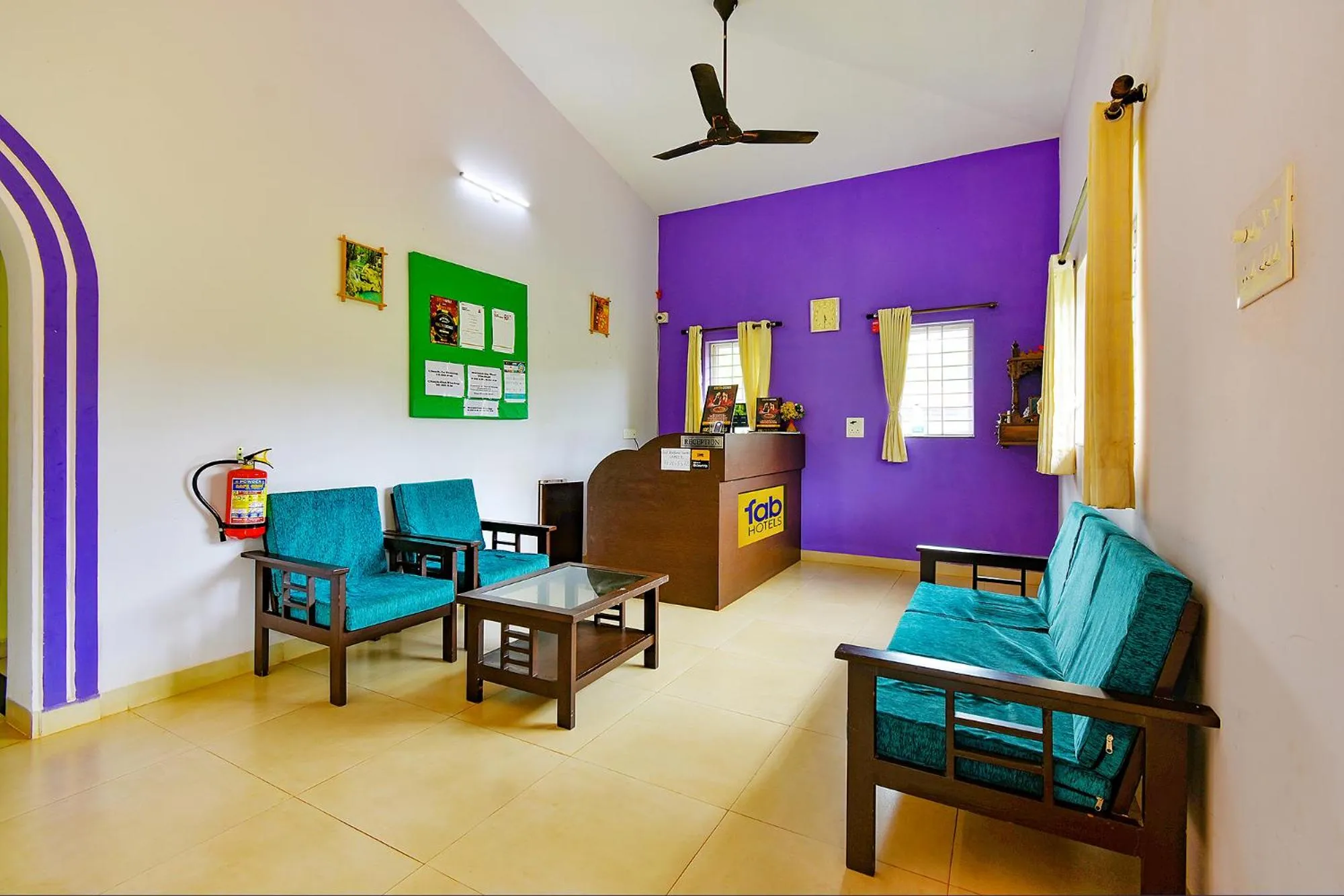 Lobby or reception in FabEscape Vagator Retreat Resort With Swimming Pool - Nr Vagator Beach