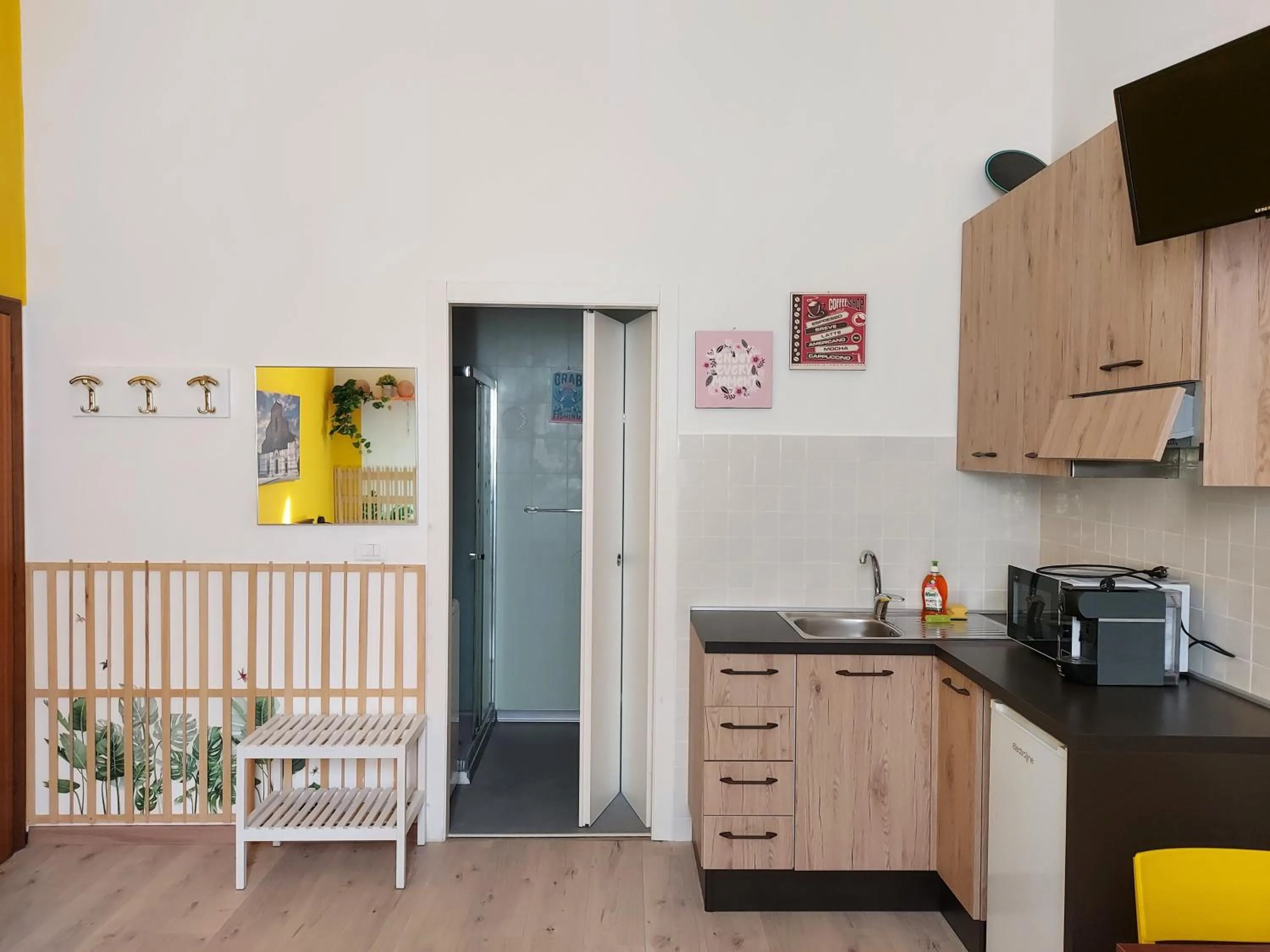 Kitchen or kitchenette in Guesthouse Calvart25