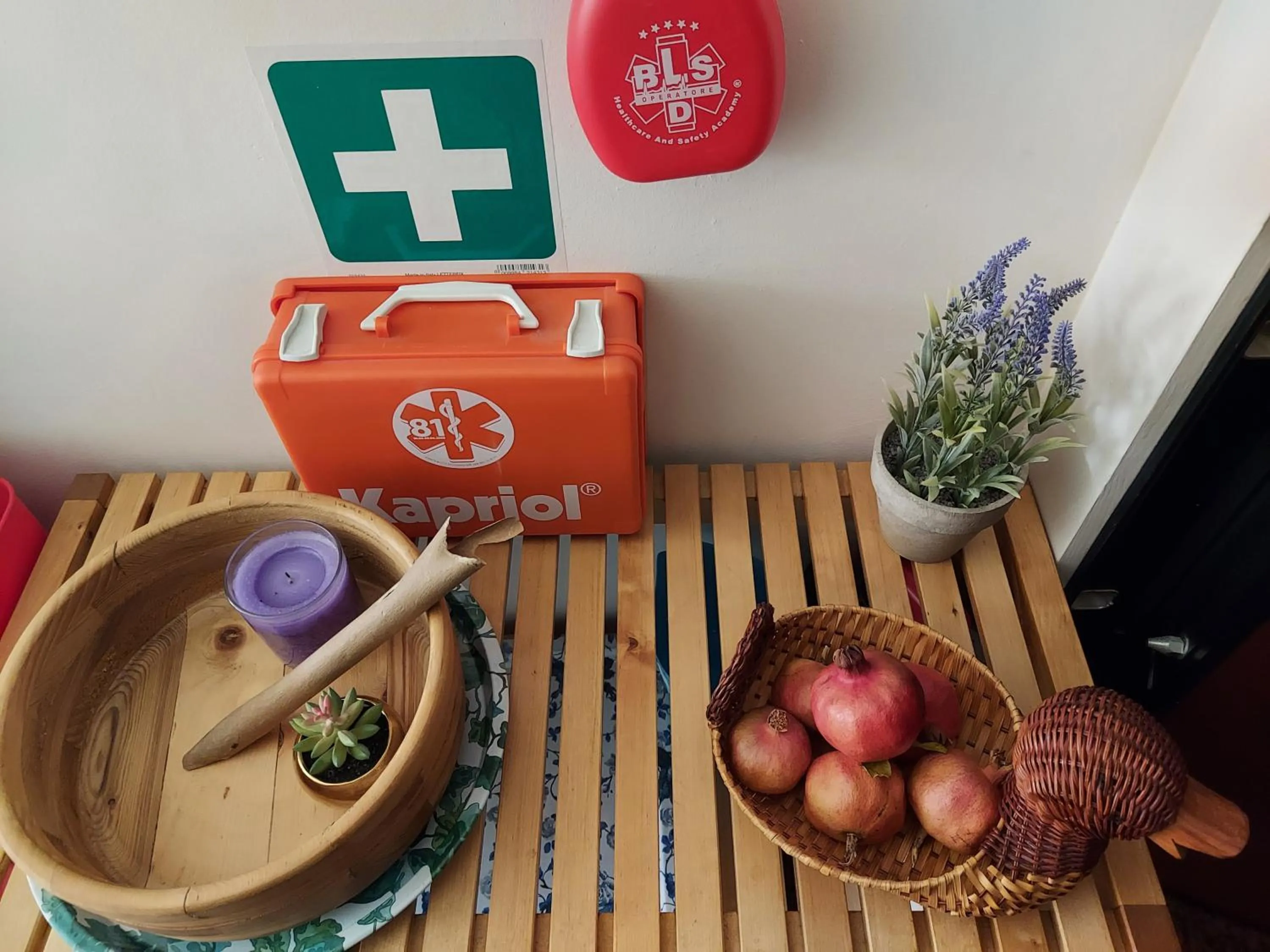 Decorative detail in Guesthouse Calvart25