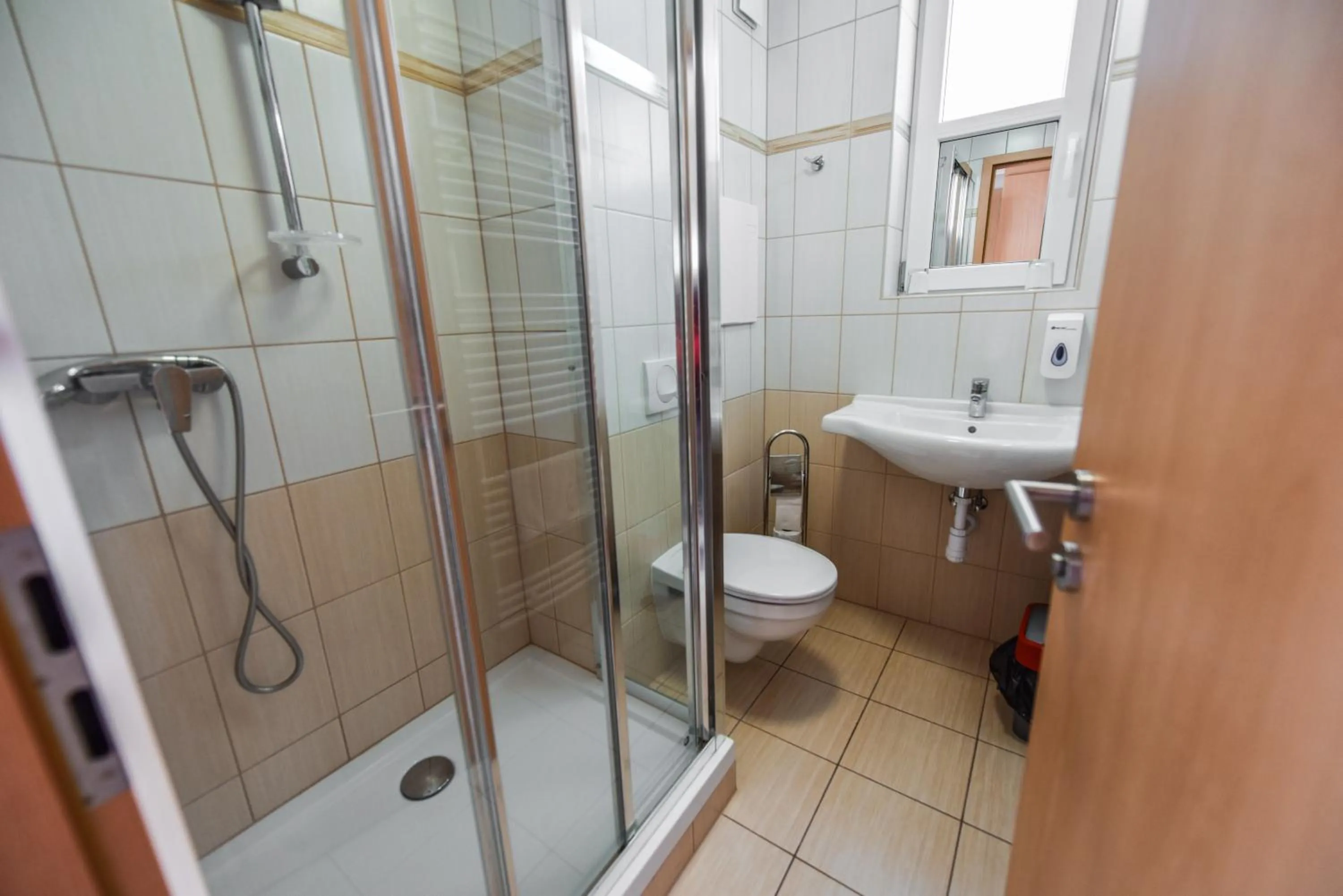 Bathroom in Aqua Hotel Termál