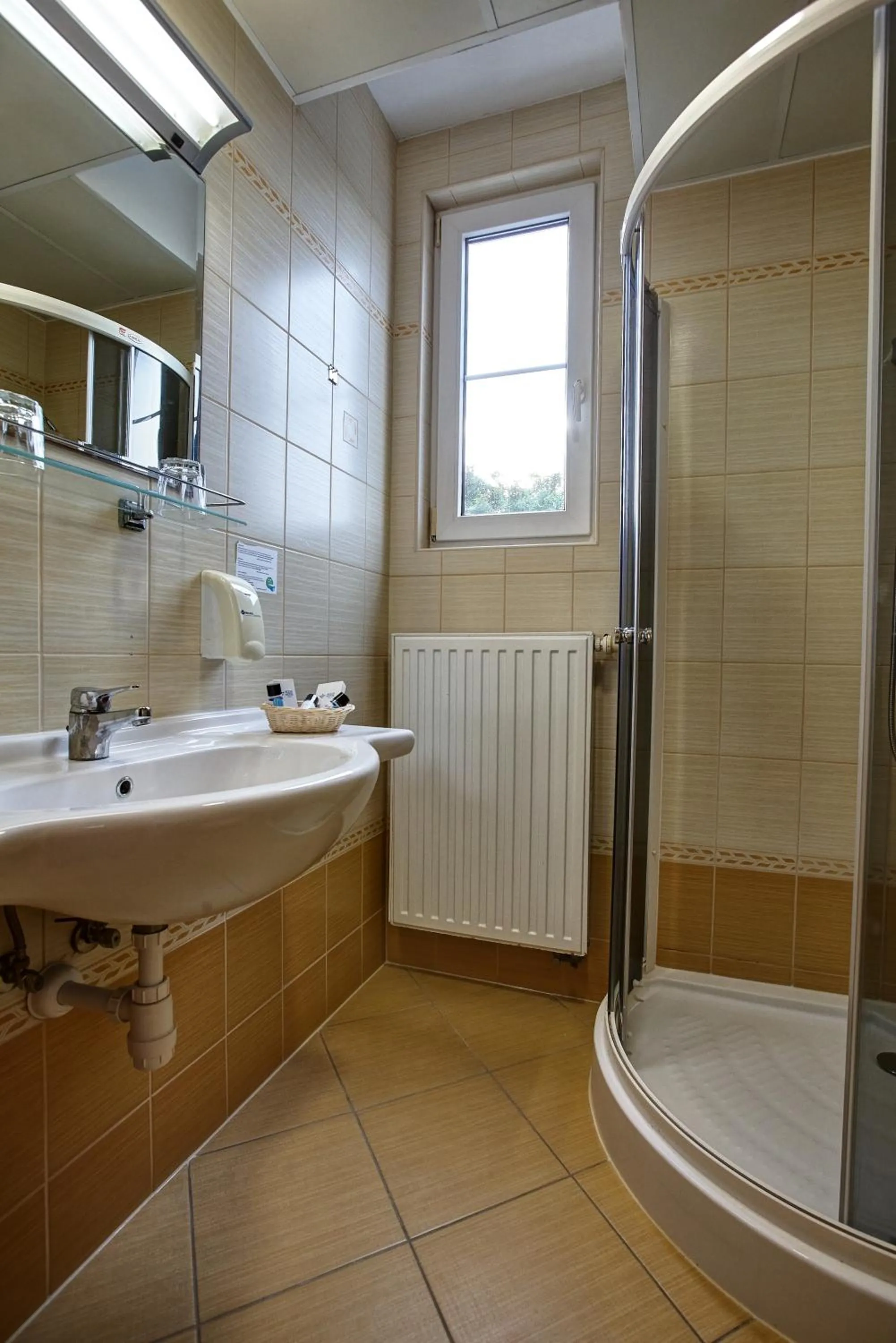 Bathroom in Aqua Hotel Termál