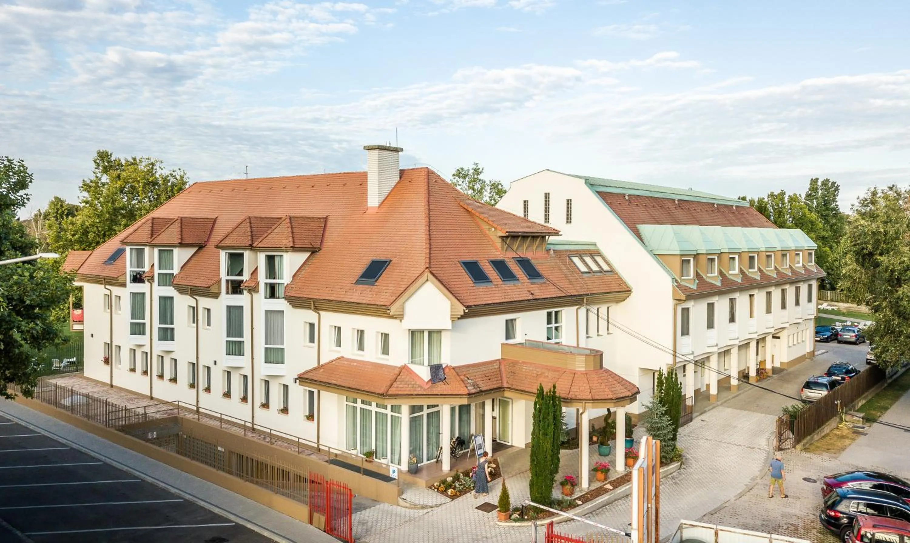 Property building in Aqua Hotel Termál