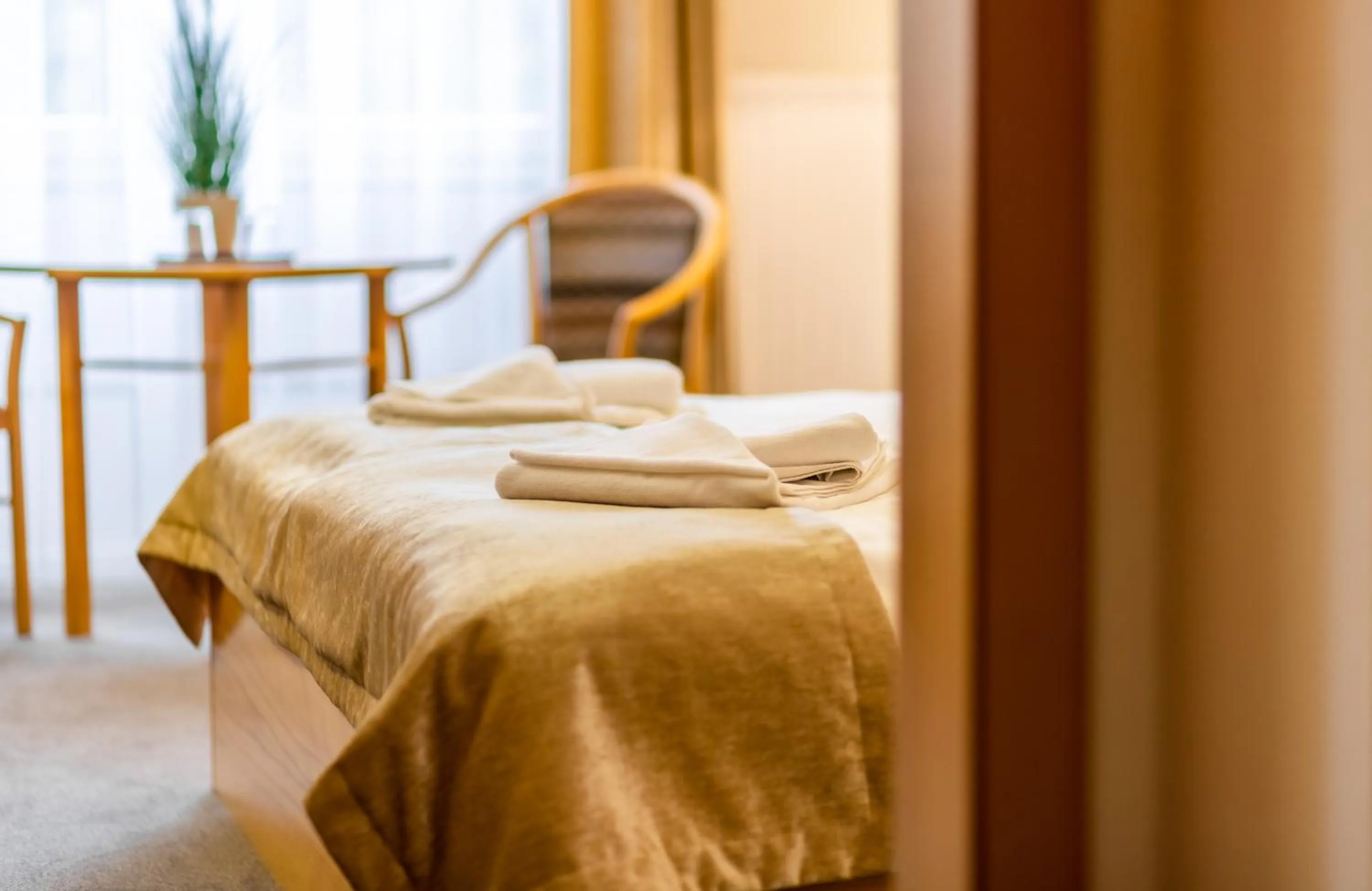 Photo of the whole room, Bed in Aqua Hotel Termál