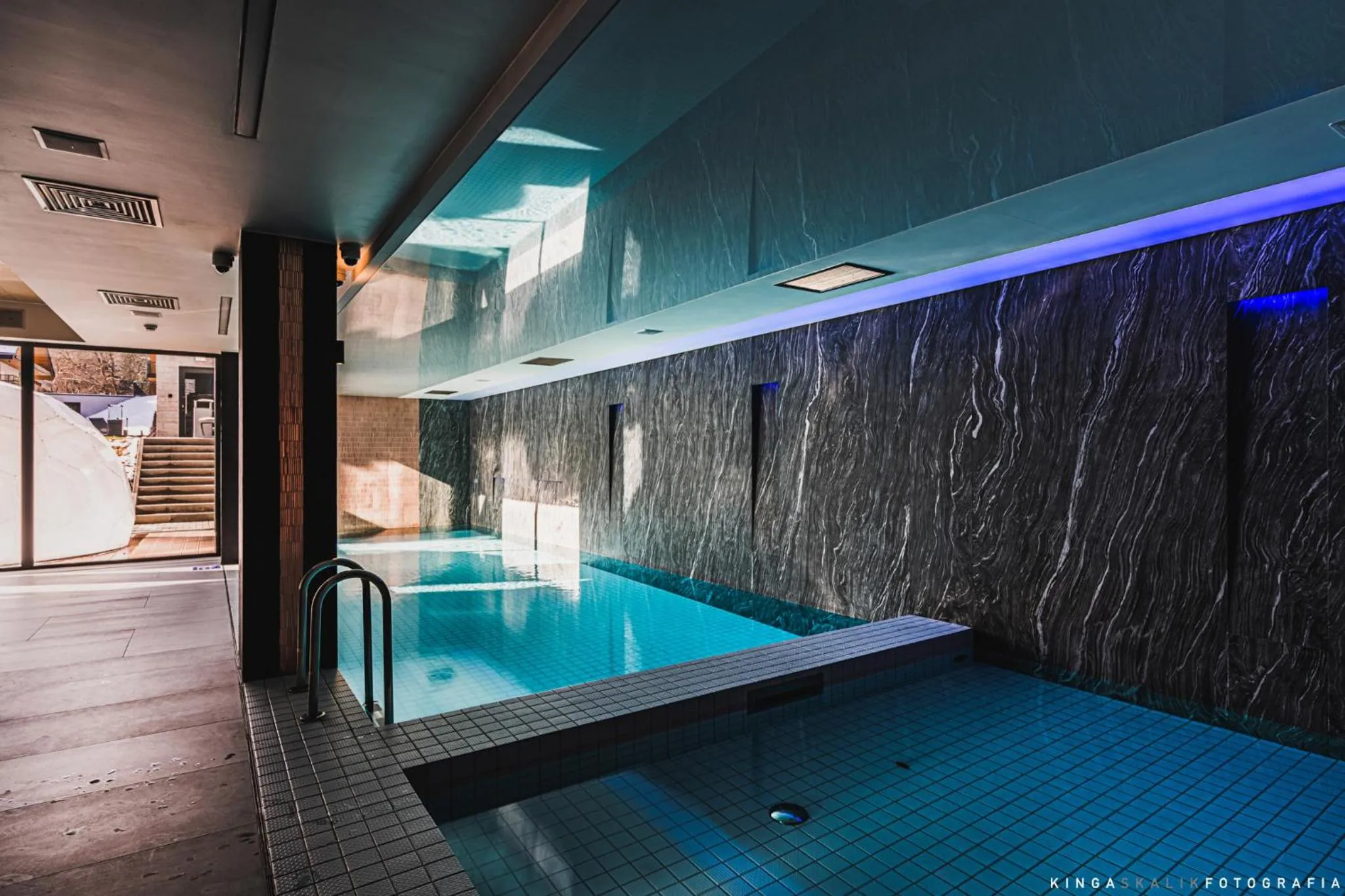 Pool view in Tremonti Hotel Karpacz