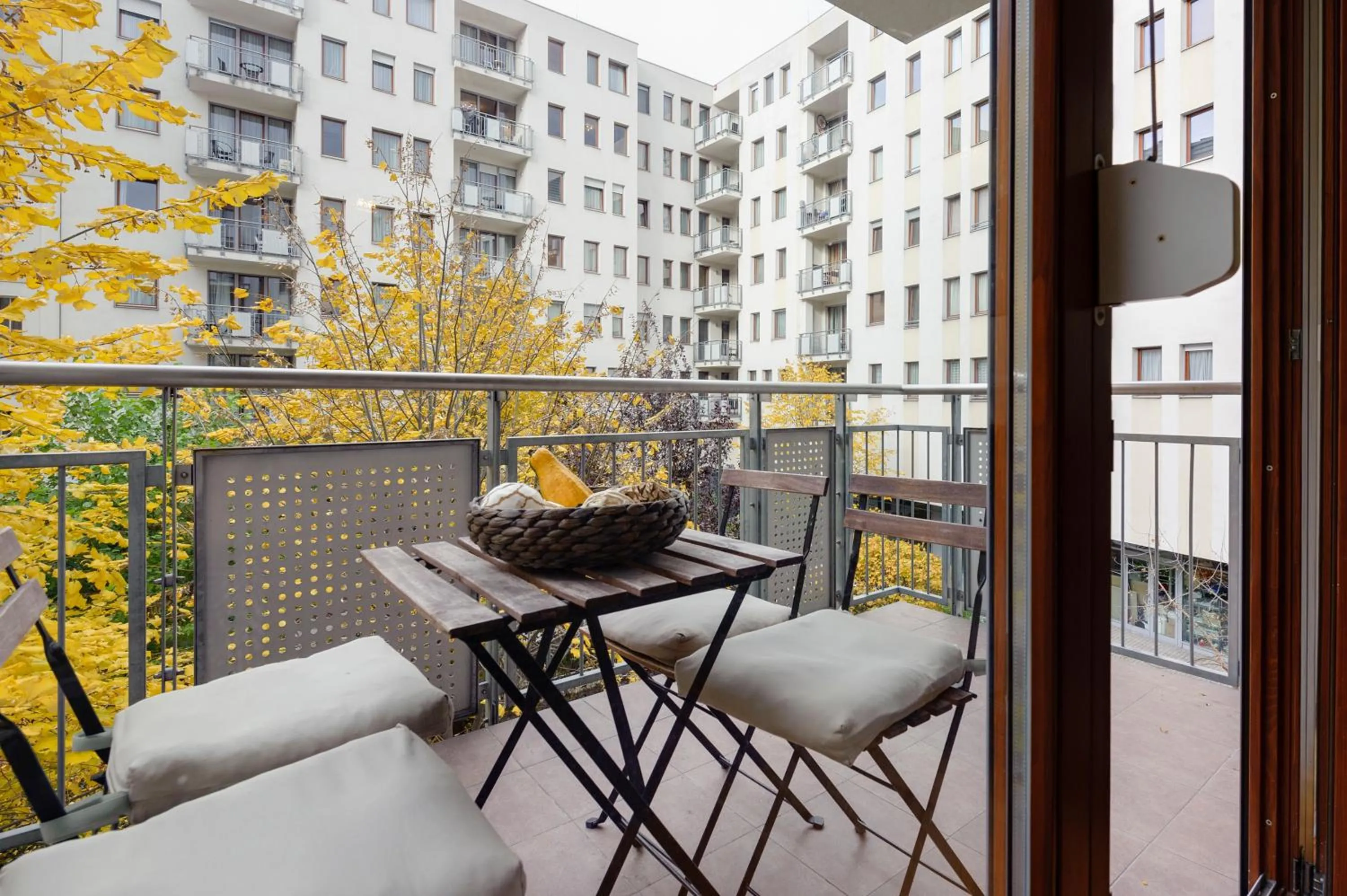 Balcony/Terrace in Central Passage Apartments by Vagabond Downtown