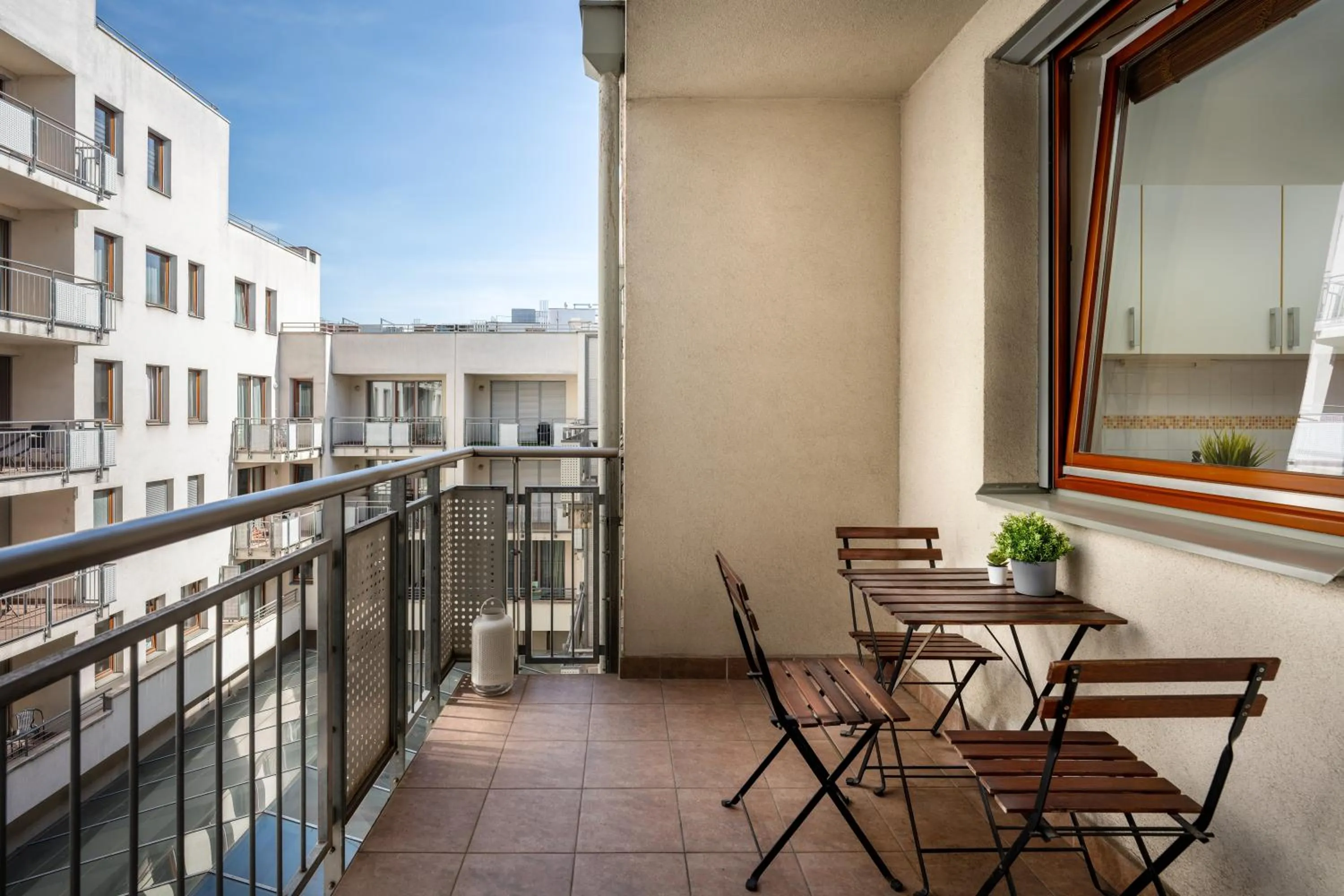 Balcony/Terrace in Central Passage Apartments by Vagabond Downtown