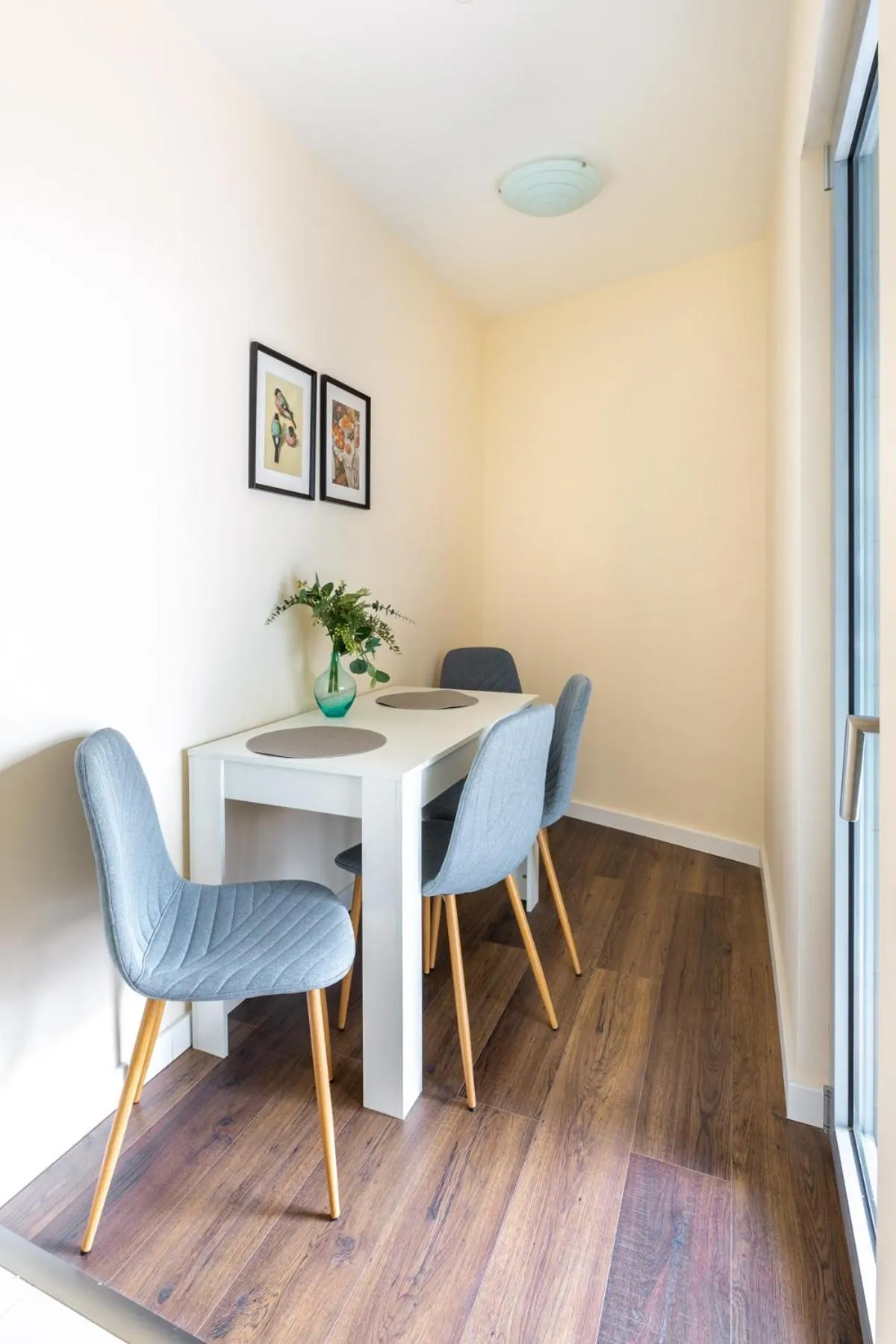kitchen in Central Passage Apartments by Vagabond Downtown