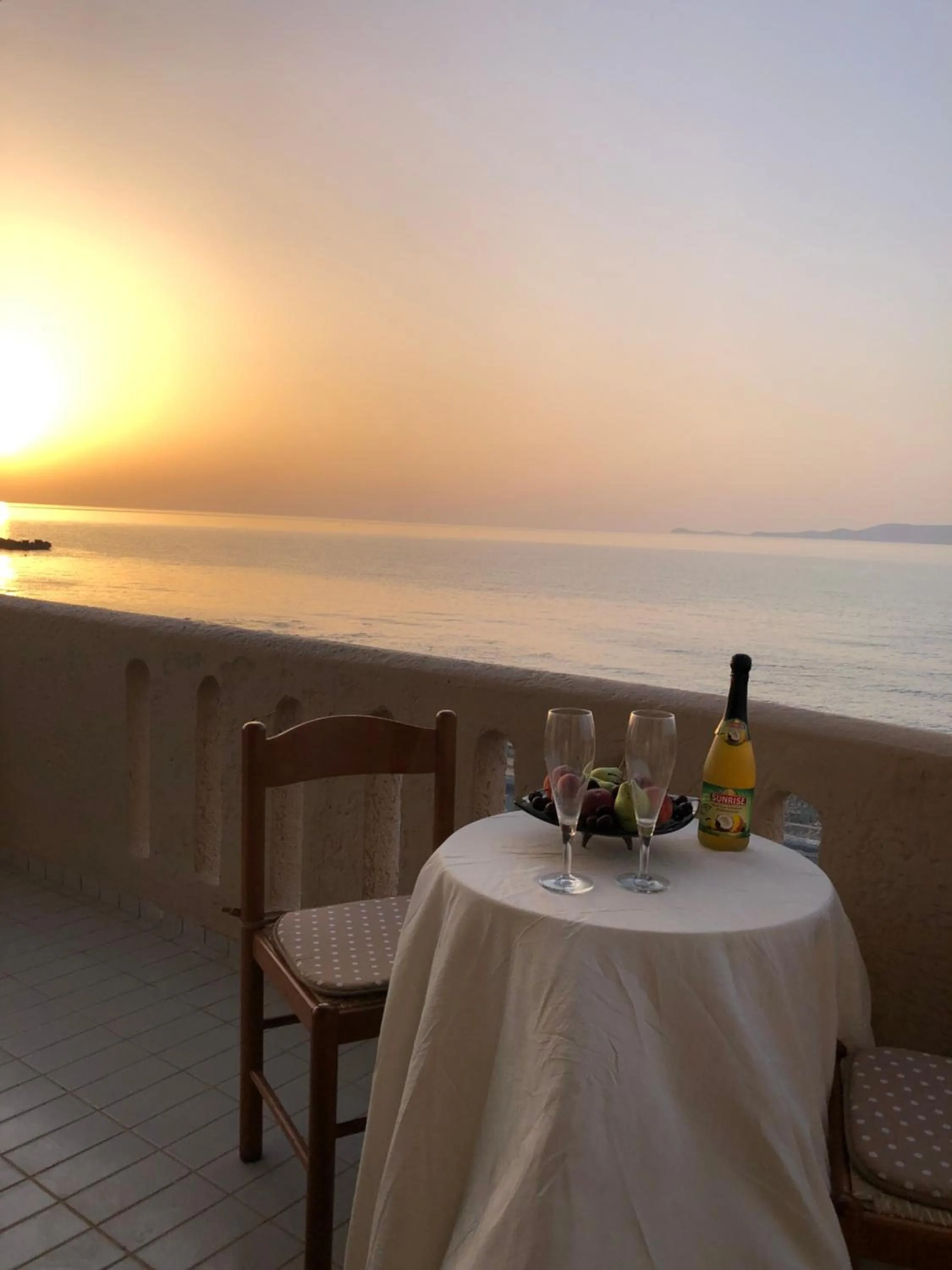 Sea view in Anthoula Apartments