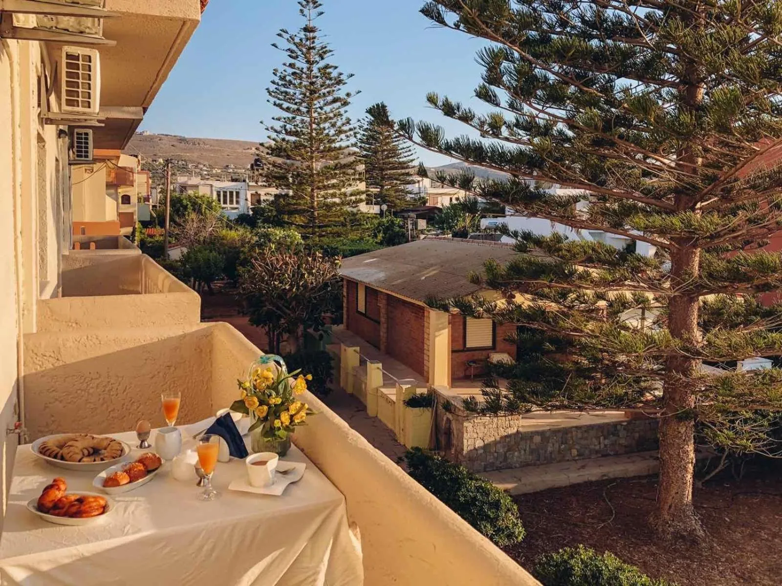 Balcony/Terrace in Anthoula Apartments
