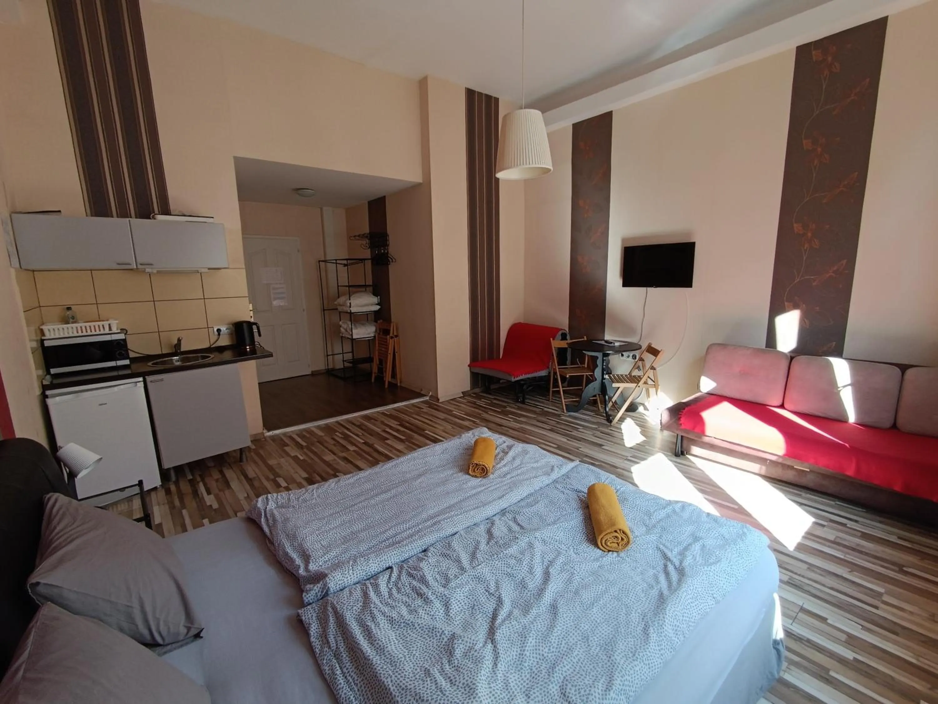 Bed in Liechtenstein Apartments