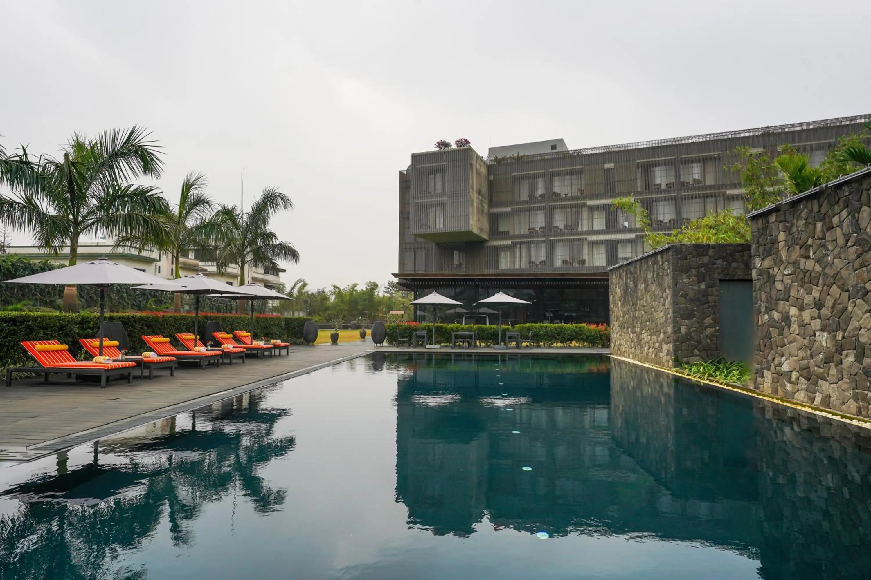 Swimming pool in Radisson Resort and Spa Lonavala
